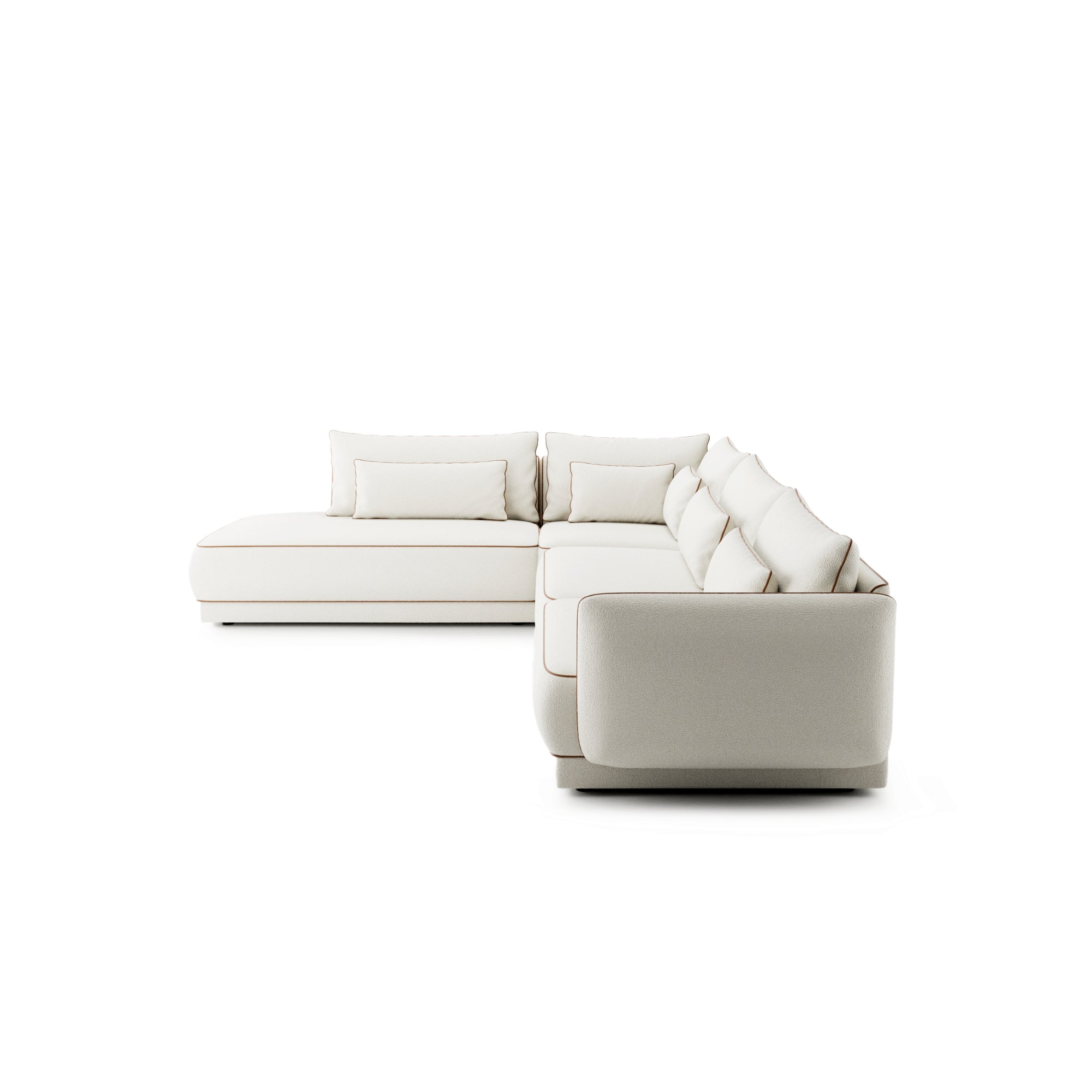 Sitzgarnitur Yves 323x253 cm, Material: Auswahlmöglichkeit