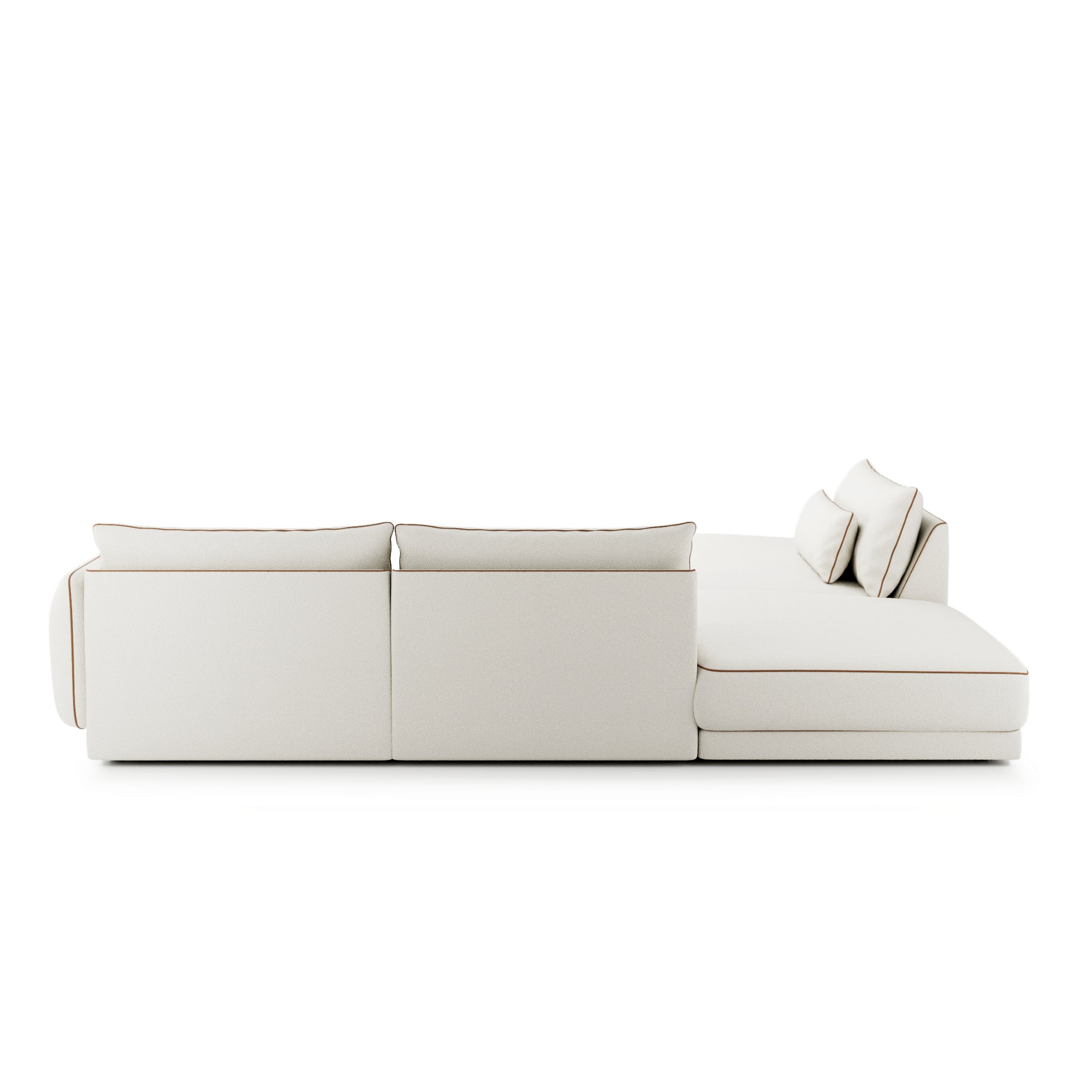 Modulares Sofa Yves 323x253 cm, Material: Auswahlmöglichkeit