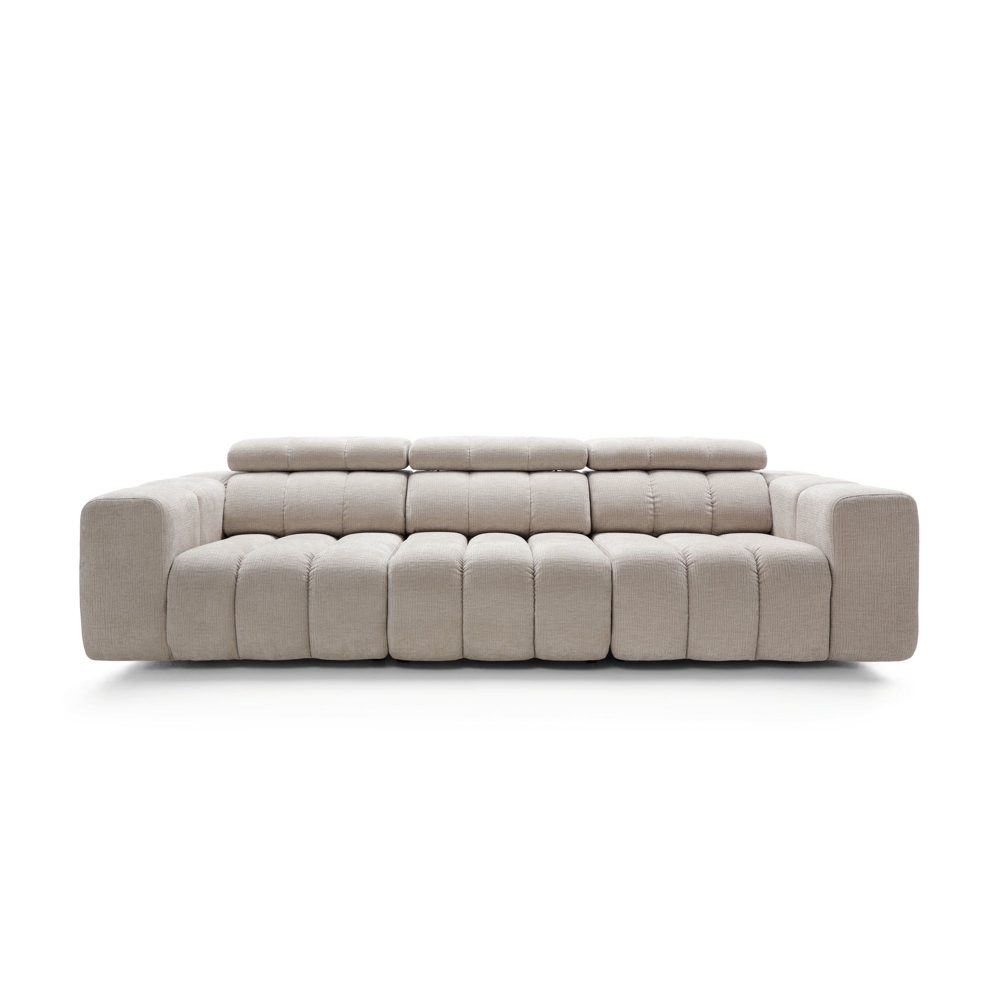 Modulsofa Zürich 287x113cm, Material: Auswahl möglich