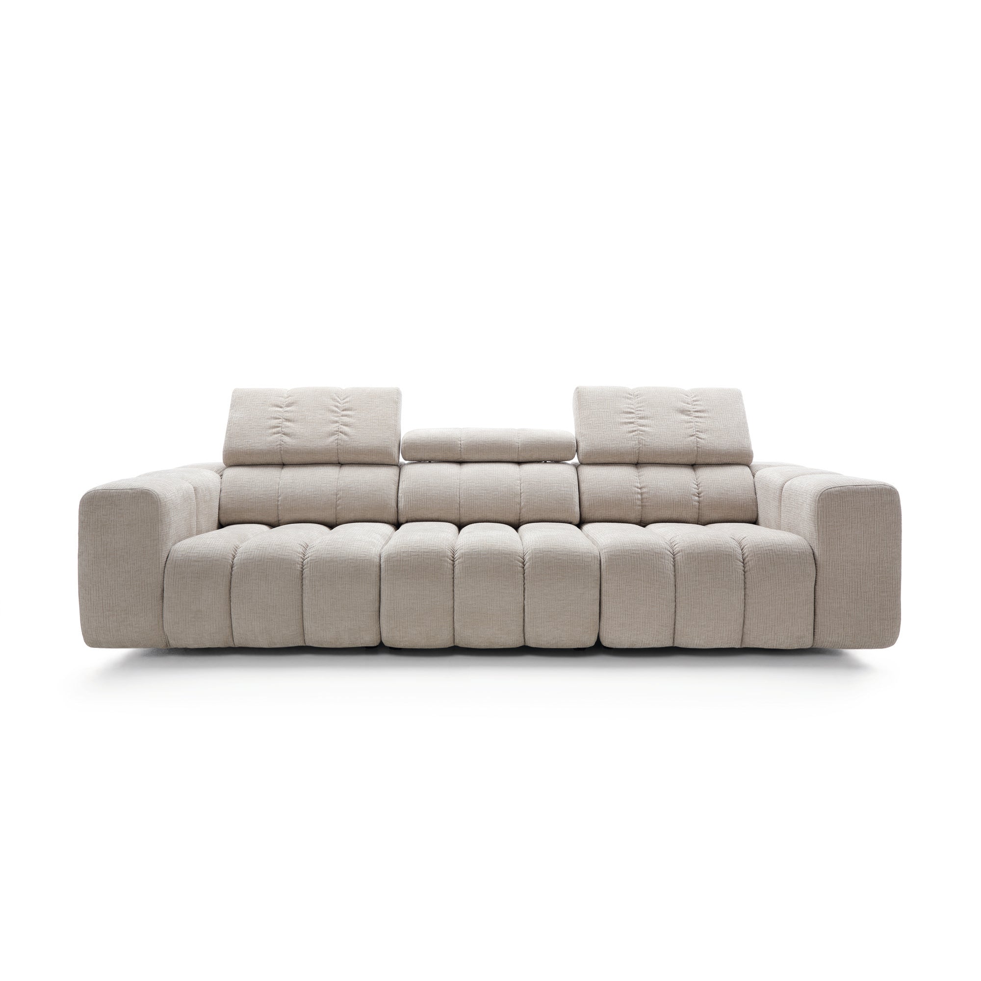 Modulsofa Zürich 287x113cm, Material: Auswahl möglich