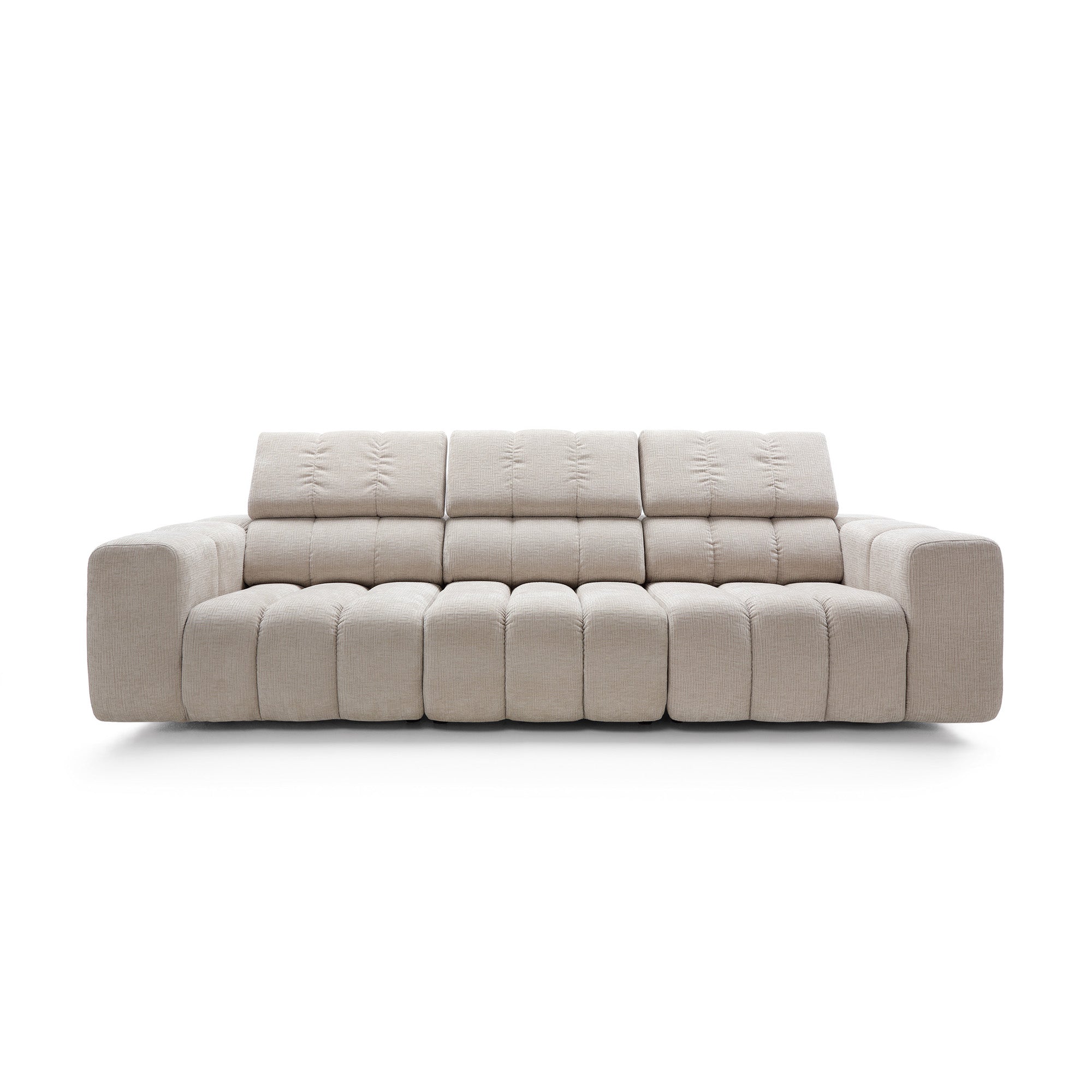 Modulsofa Zürich 287x113cm, Material: Auswahl möglich