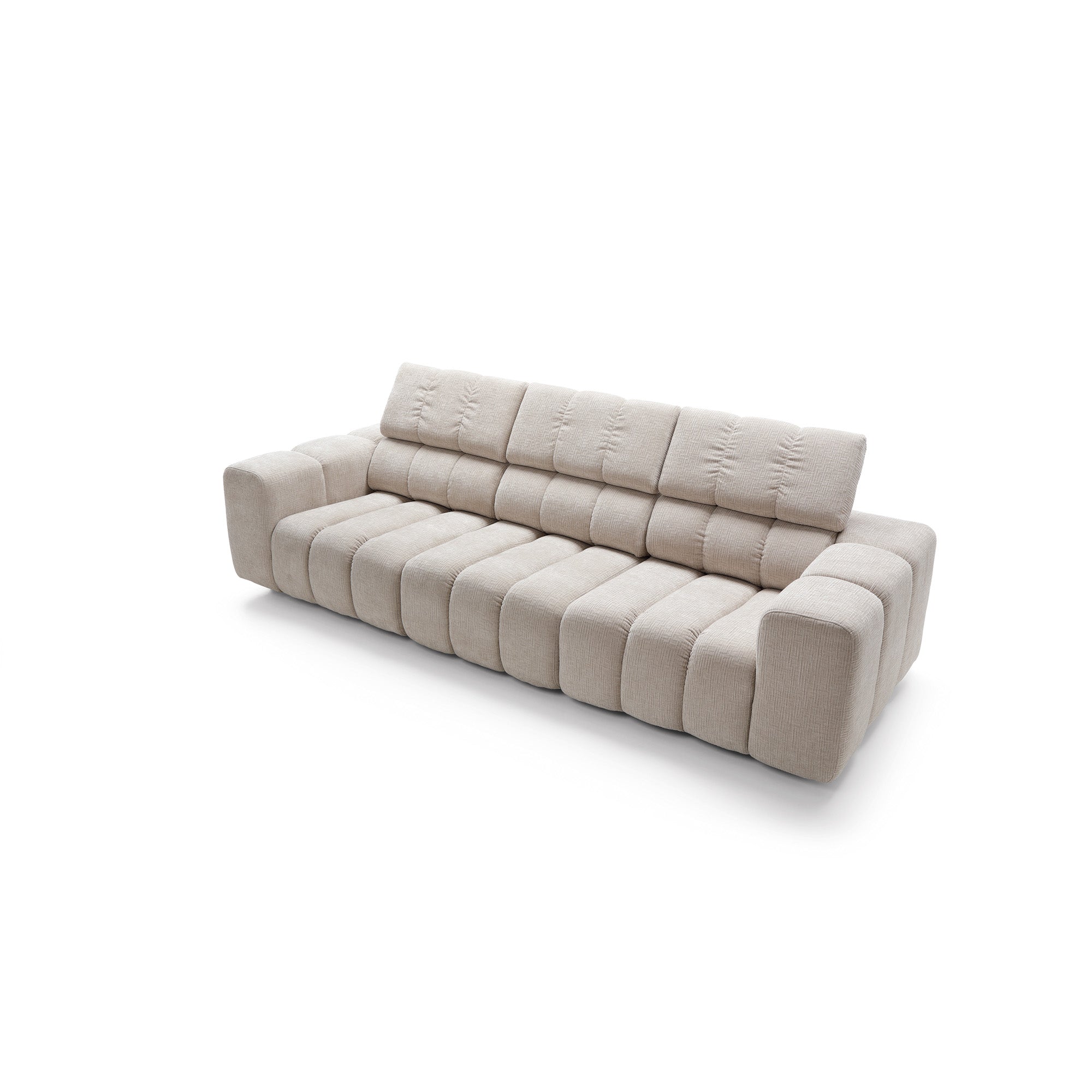 Modulsofa Zürich 287x113cm, Material: Auswahl möglich