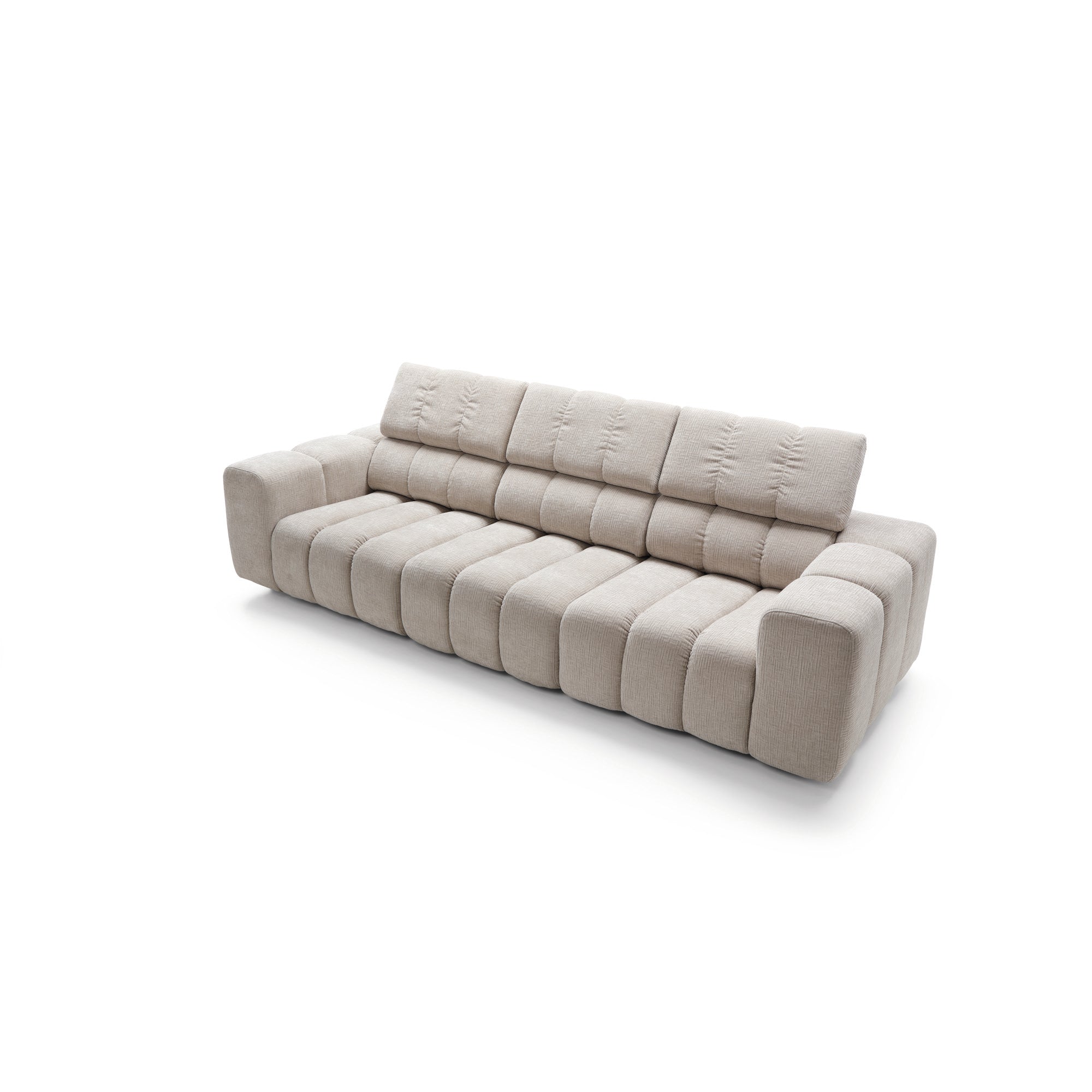 Modulsofa Zürich 287x113cm, Material: Auswahl möglich