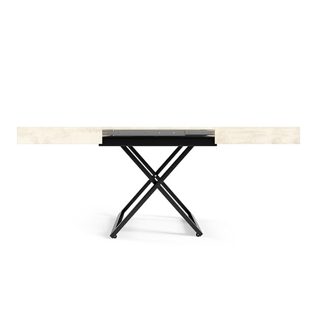 Clubtisch Sanna U 120/200x90cm, Material: Material nach Wahl