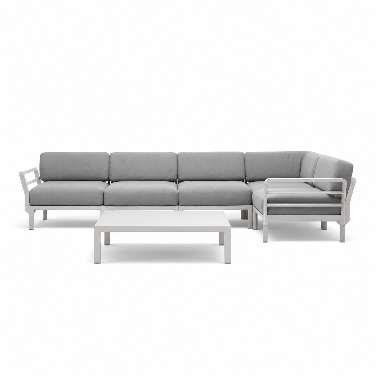 Outdoor-Eckgarnitur Maximo 344x184 cm mit Beistelltisch 