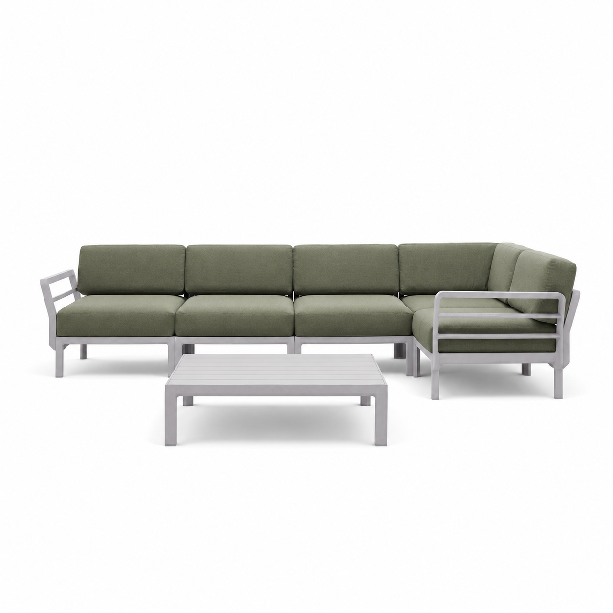 Outdoor-Eckgarnitur Maximo 344x184 cm mit Beistelltisch 