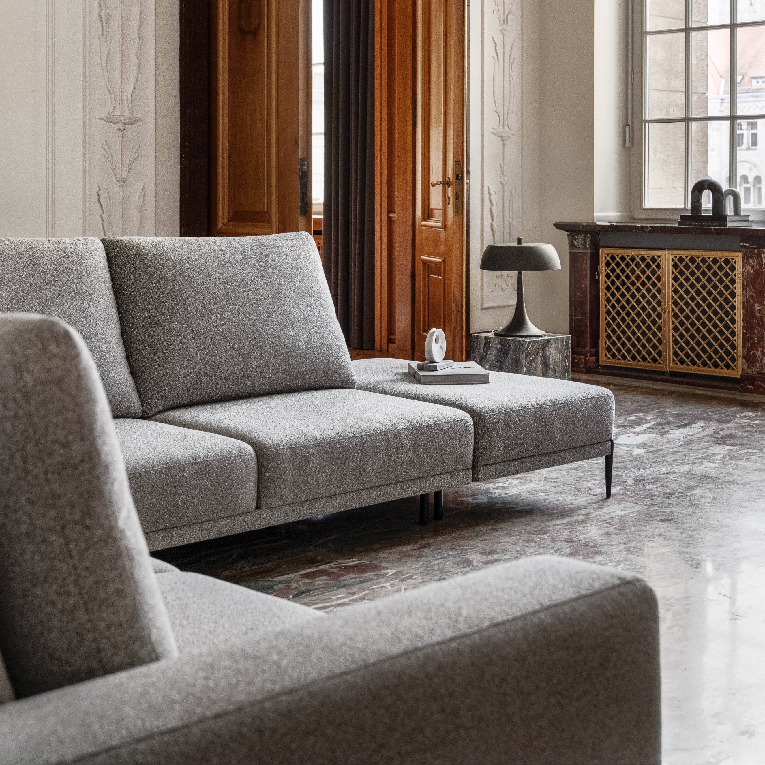 Modulares Sofa Spring, Material: Auswahl möglich