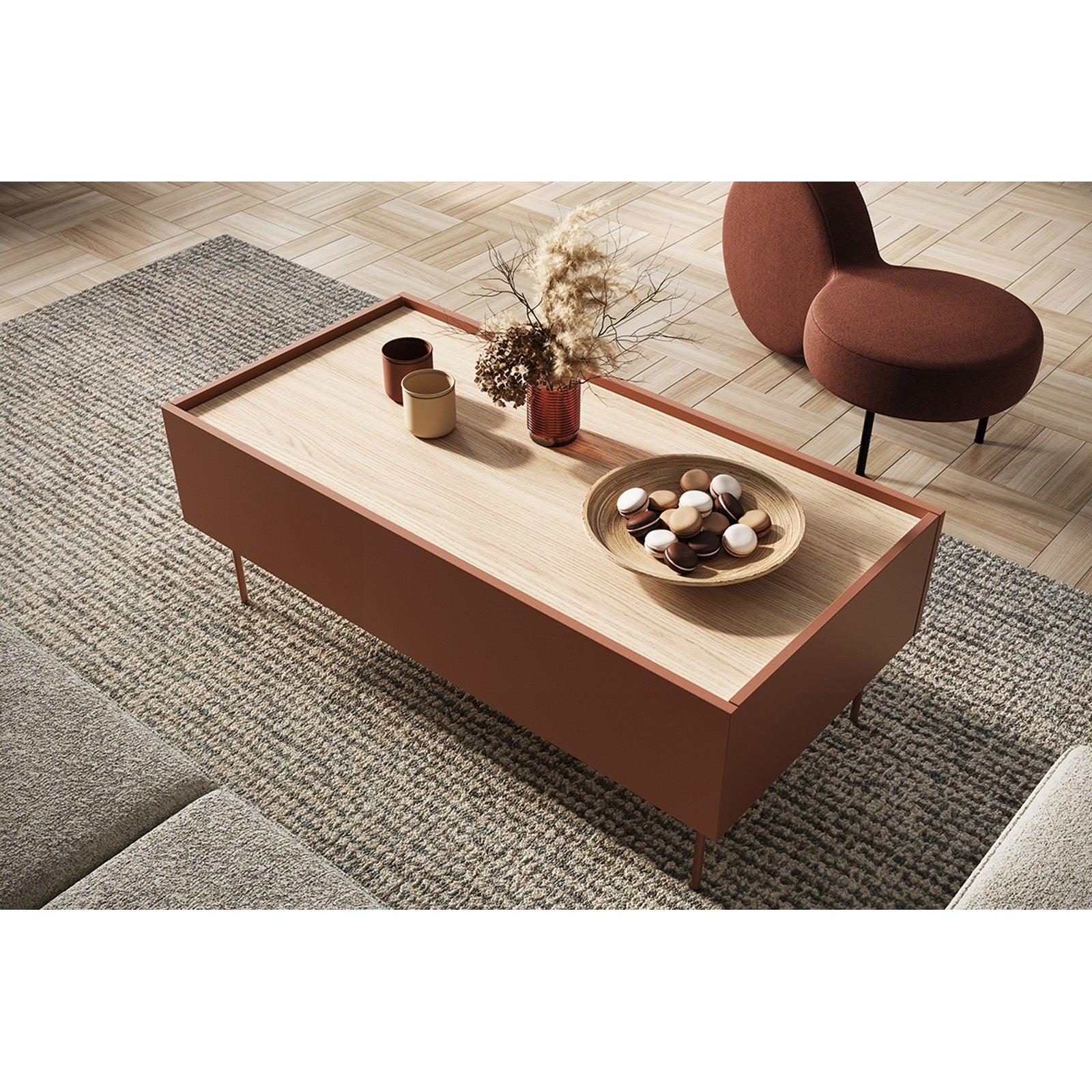 Clubtisch Desin, Material: MDF