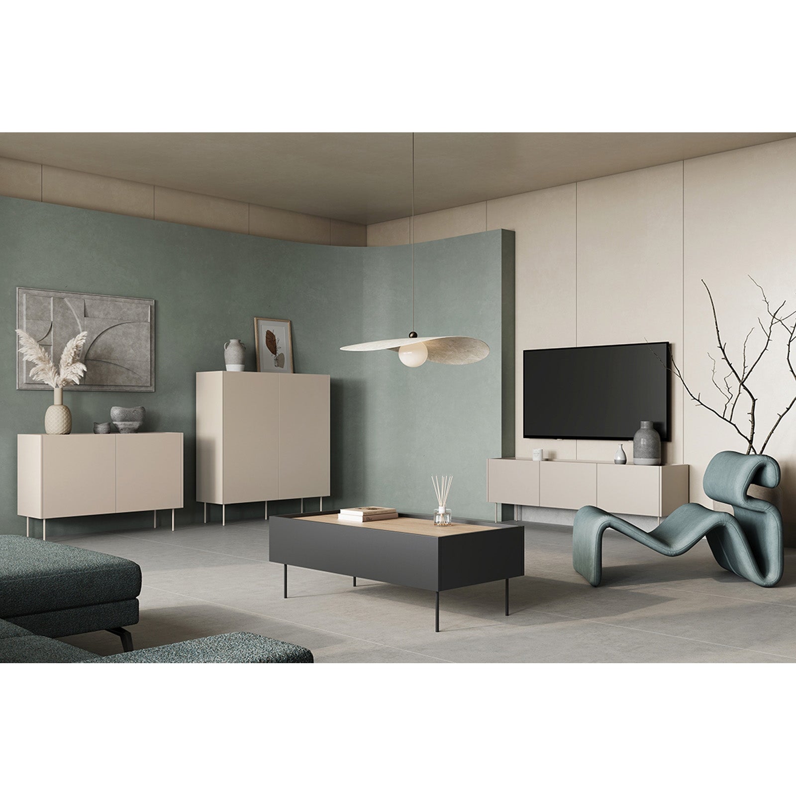 Clubtisch Desin, Material: MDF