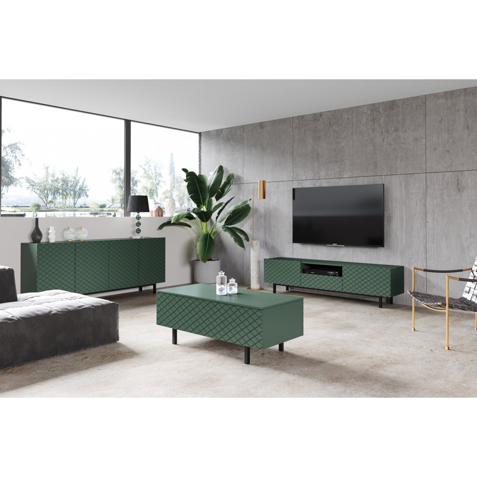 Scalia Couchtisch 120cm, Material: MDF