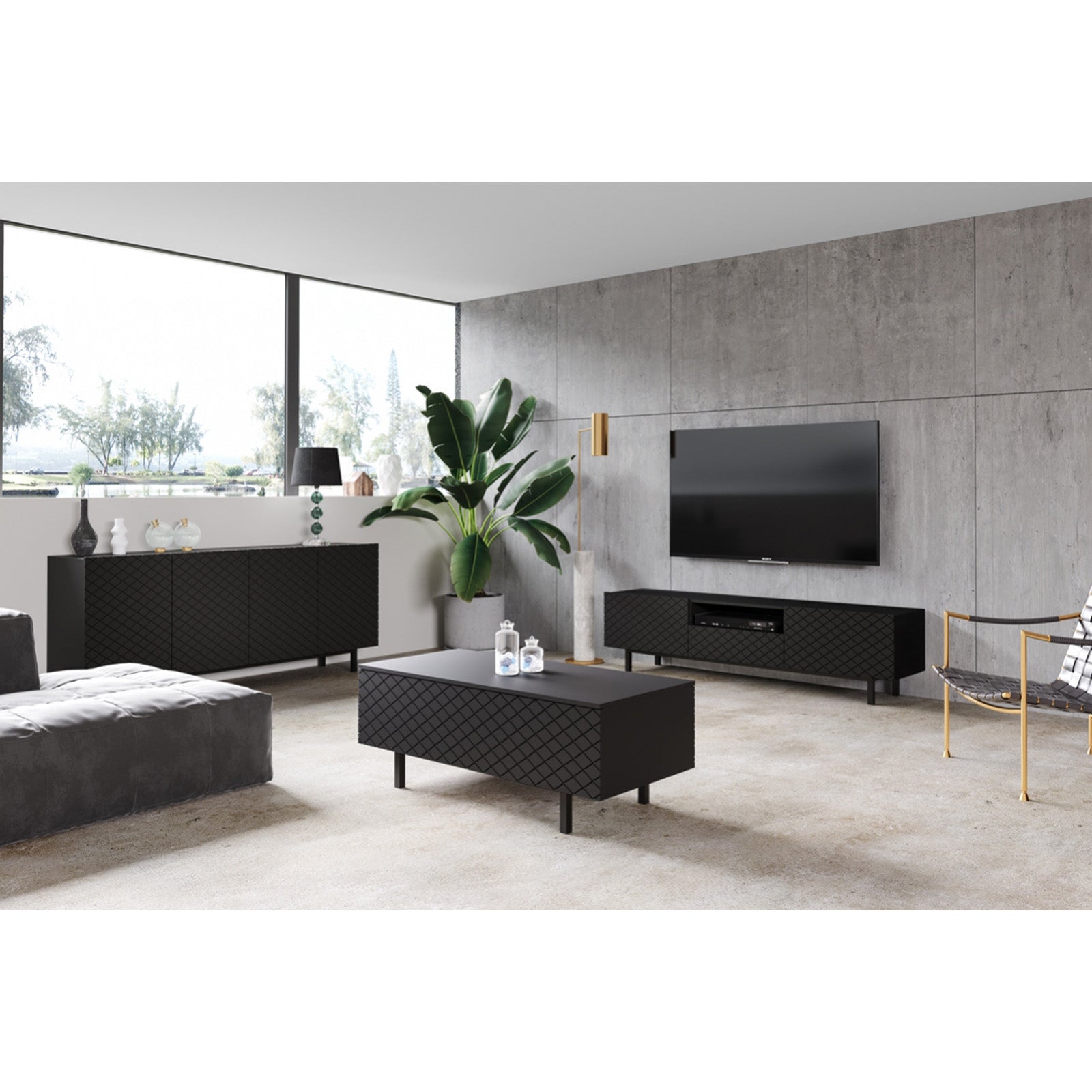 Scalia Couchtisch 120cm, Material: MDF