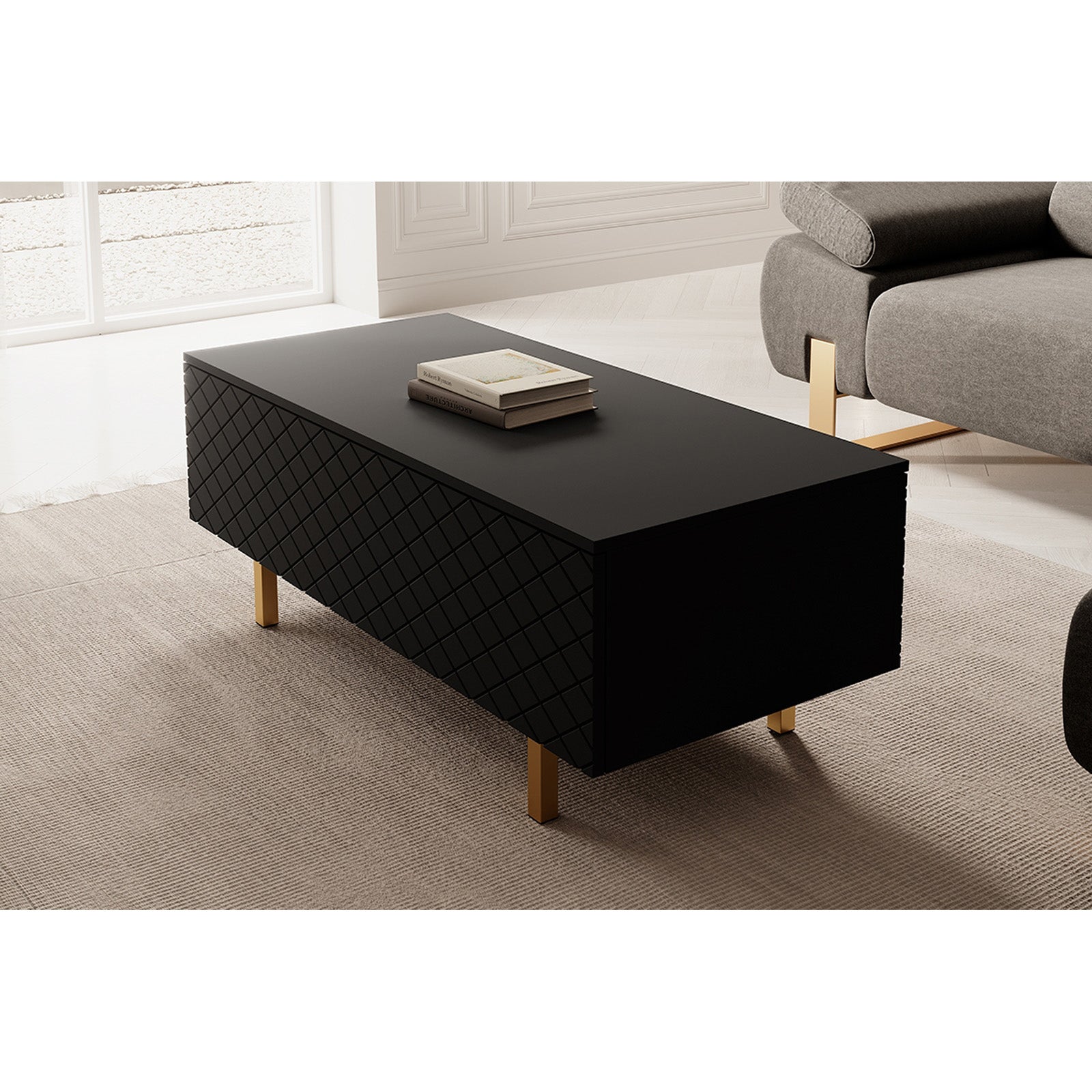 Scalia Couchtisch 120cm, Material: MDF