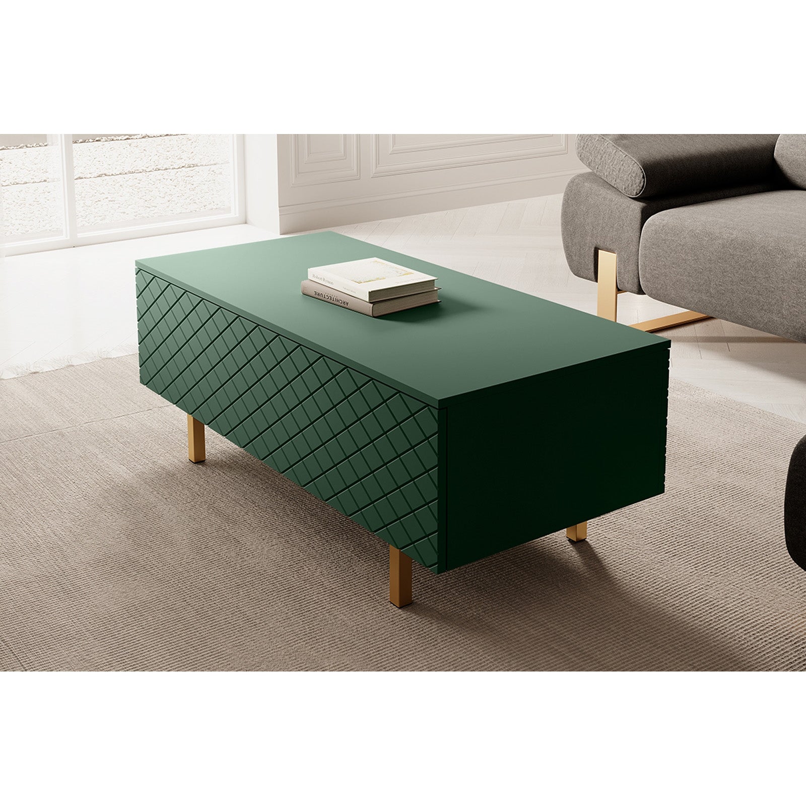 Scalia Couchtisch 120cm, Material: MDF