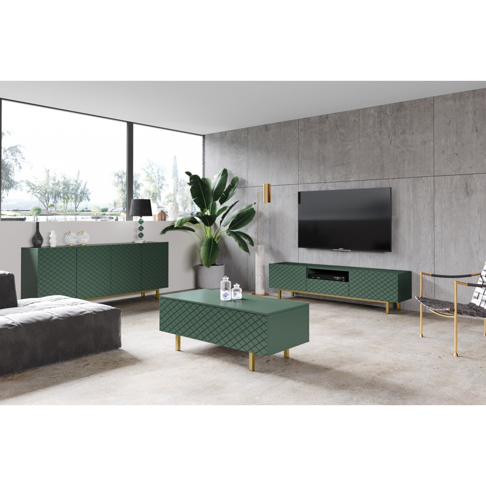 Scalia Couchtisch 120cm, Material: MDF