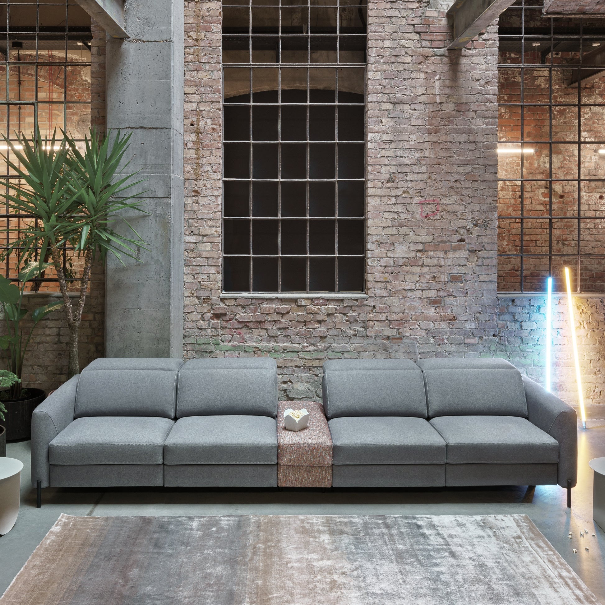 Modulares Sofa Swing, Material: Auswahl möglich