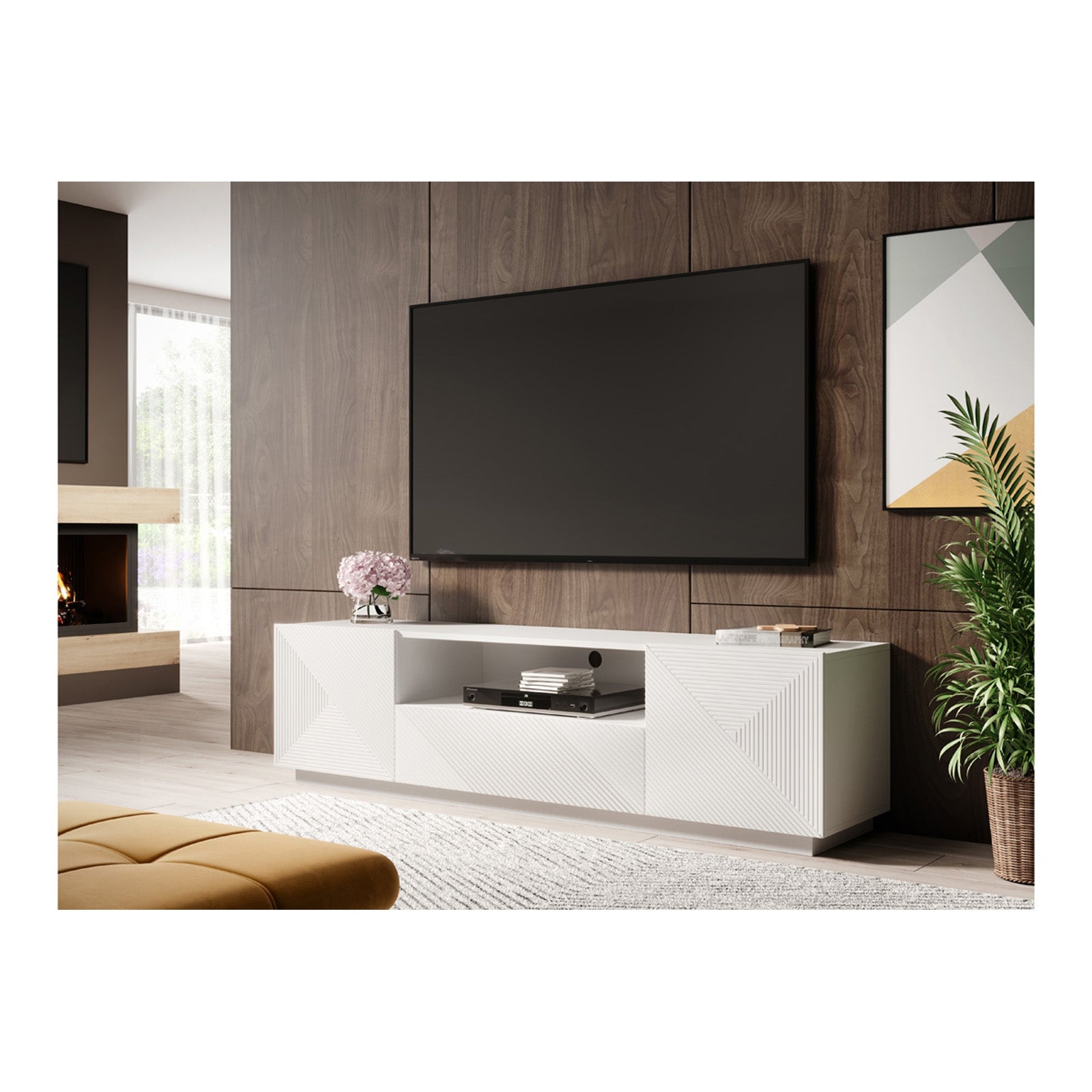 Kommode Asha 167cm, Material: Eiche