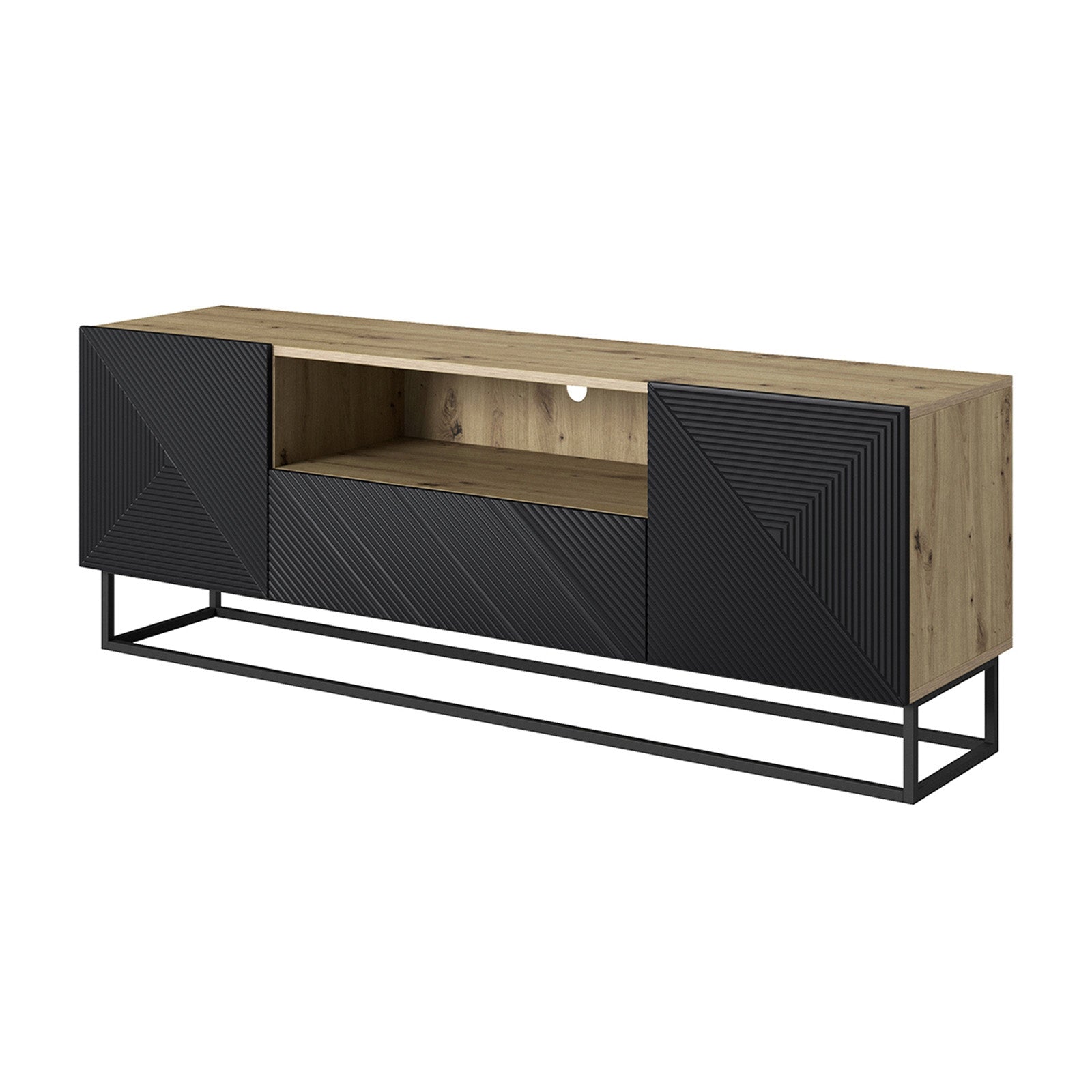 Kommode Asha 167cm, Material: Eiche