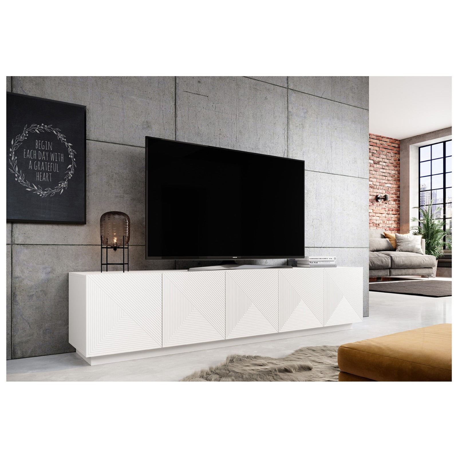 Kommode Asha 200cm, Material: Eiche