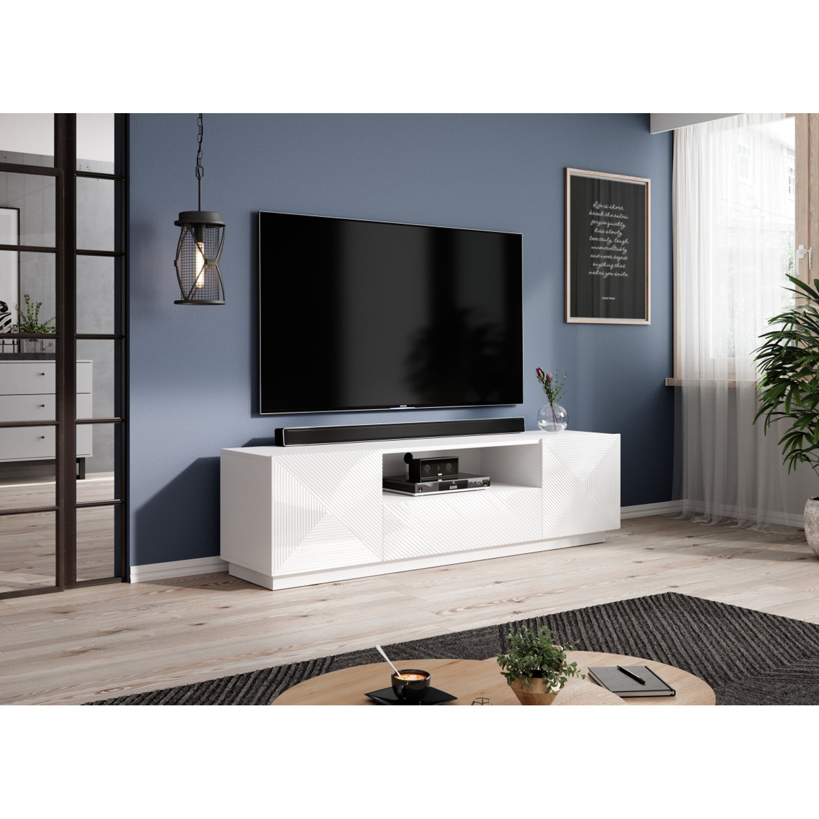 Kommode Asha 167cm, Material: Eiche