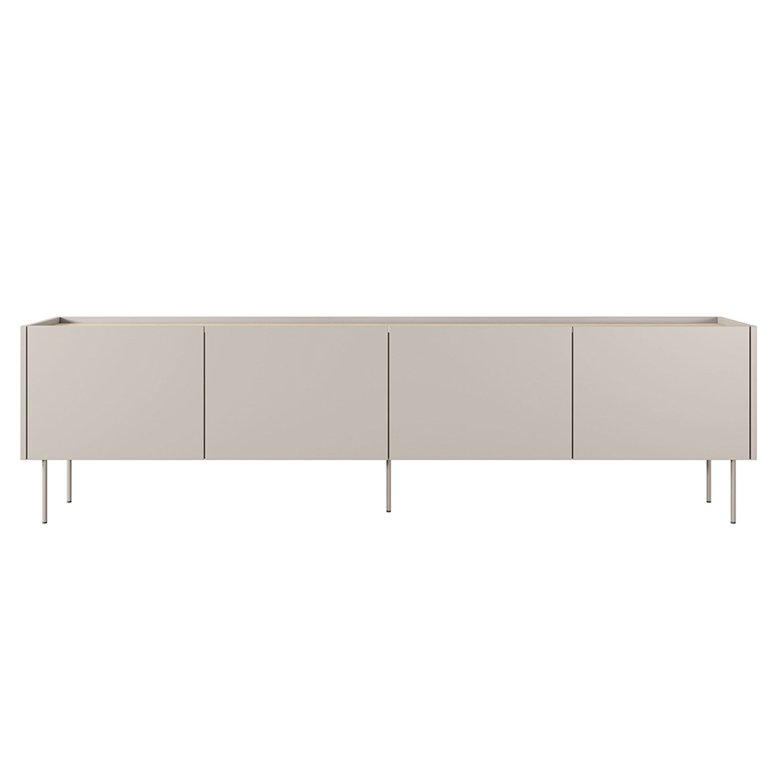 TV Kommode Desin 220cm, 4 Türen und 2 Schubladen, Material: MDF 