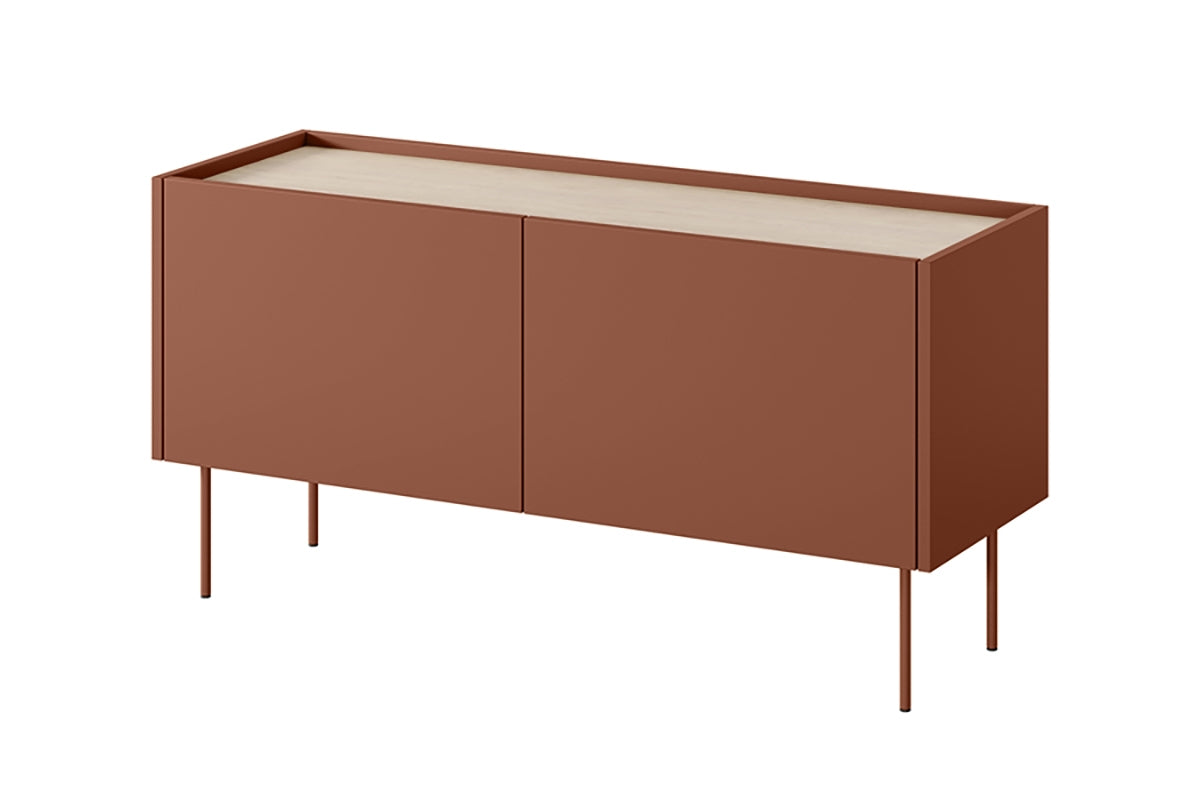 Kommode Desin 120cm, 2 Türen, Material: MDF