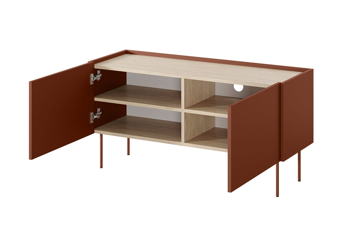 Kommode Desin 120cm, 2 Türen, Material: MDF