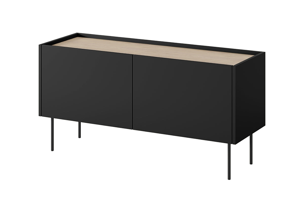 Kommode Desin 120cm, 2 Türen, Material: MDF