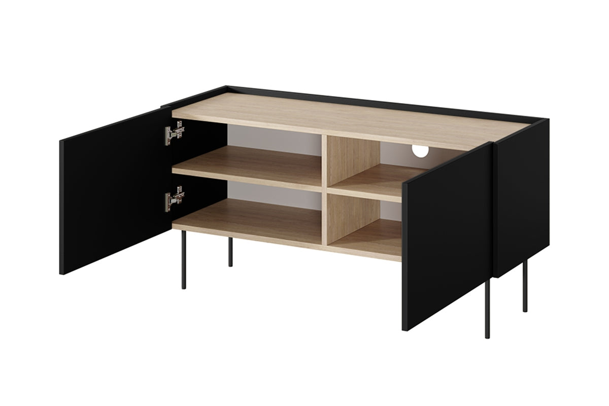 Kommode Desin 120cm, 2 Türen, Material: MDF