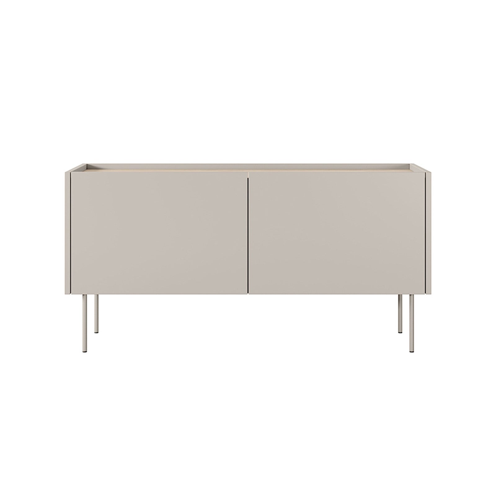 Kommode Desin 120cm, 2 Türen und 1 Schublade, Material: MDF