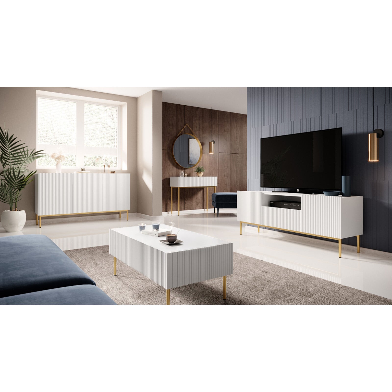 Kommode Nicole 150cm, Material: MDF