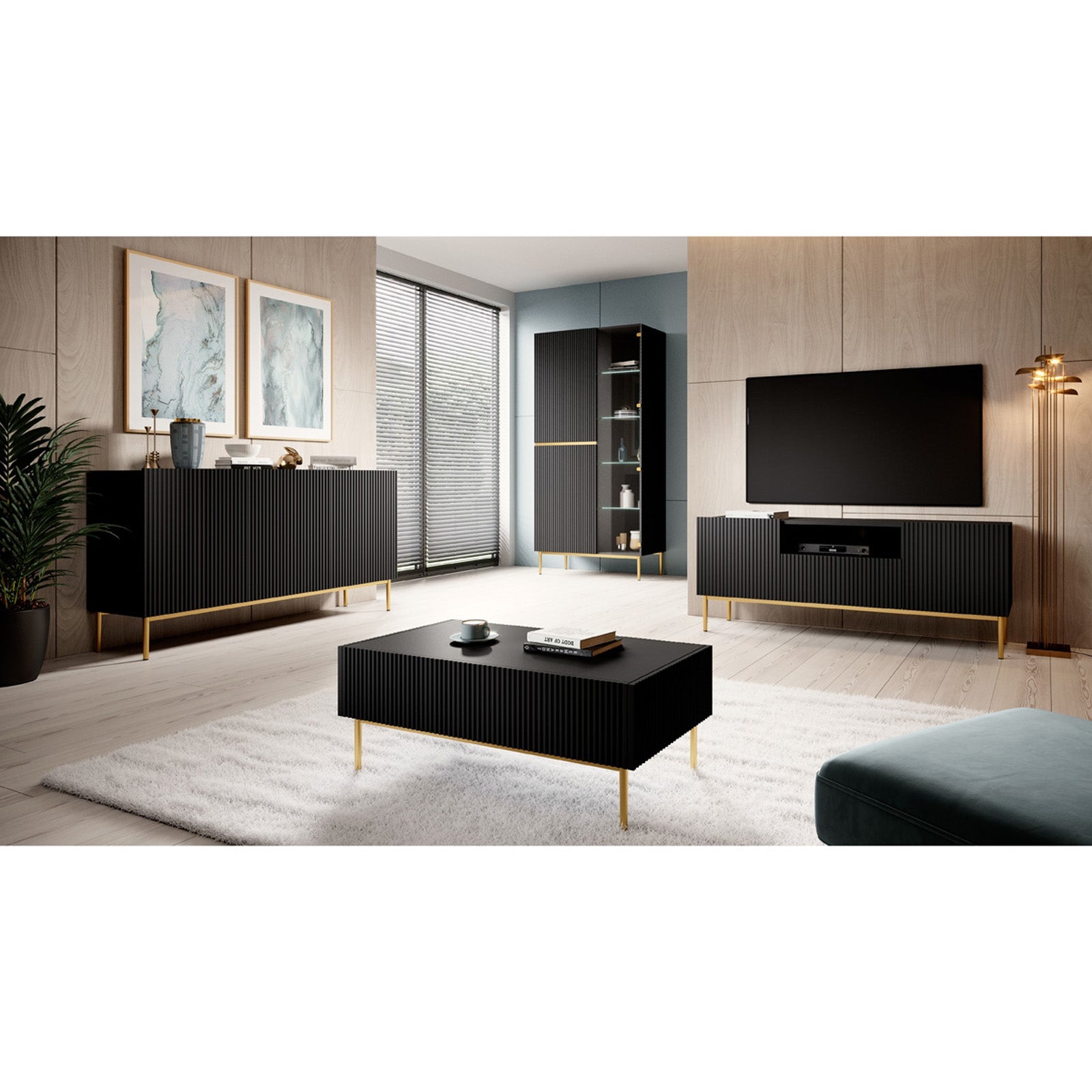 Kommode Nicole 150cm, Material: MDF