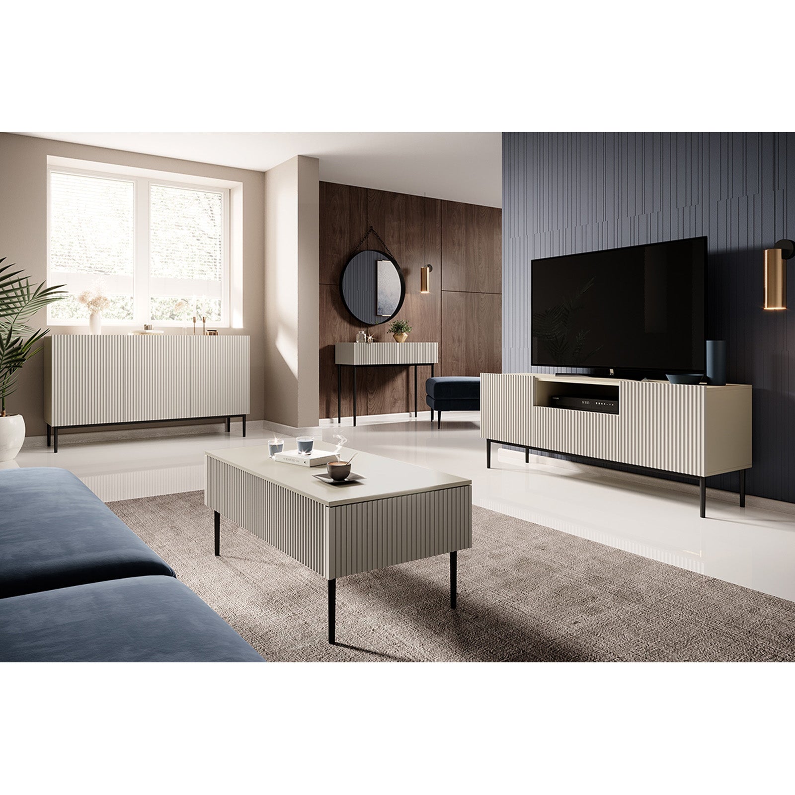 Kommode Nicole 150cm, Material: MDF