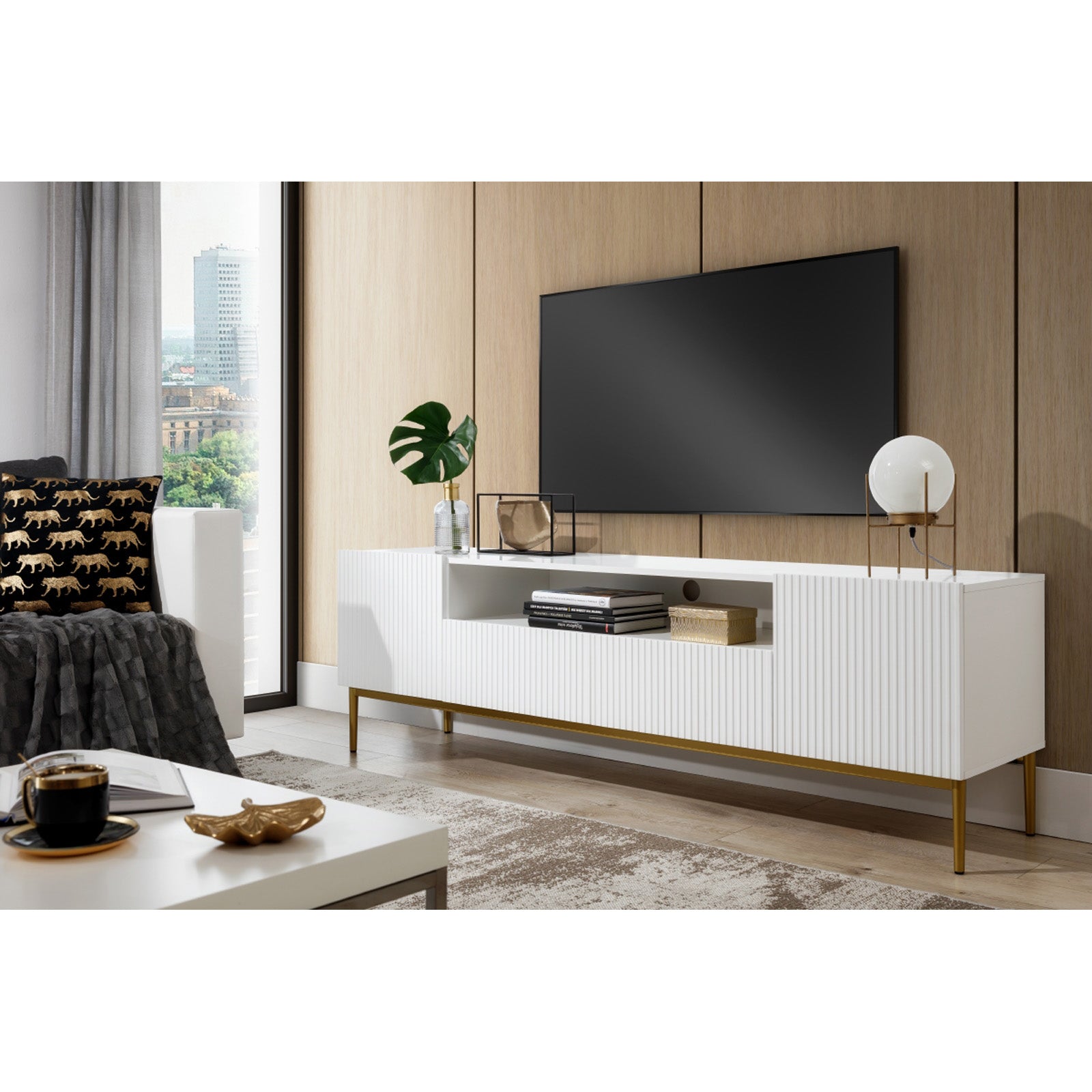 Kommode Nicole 200cm, Material: MDF