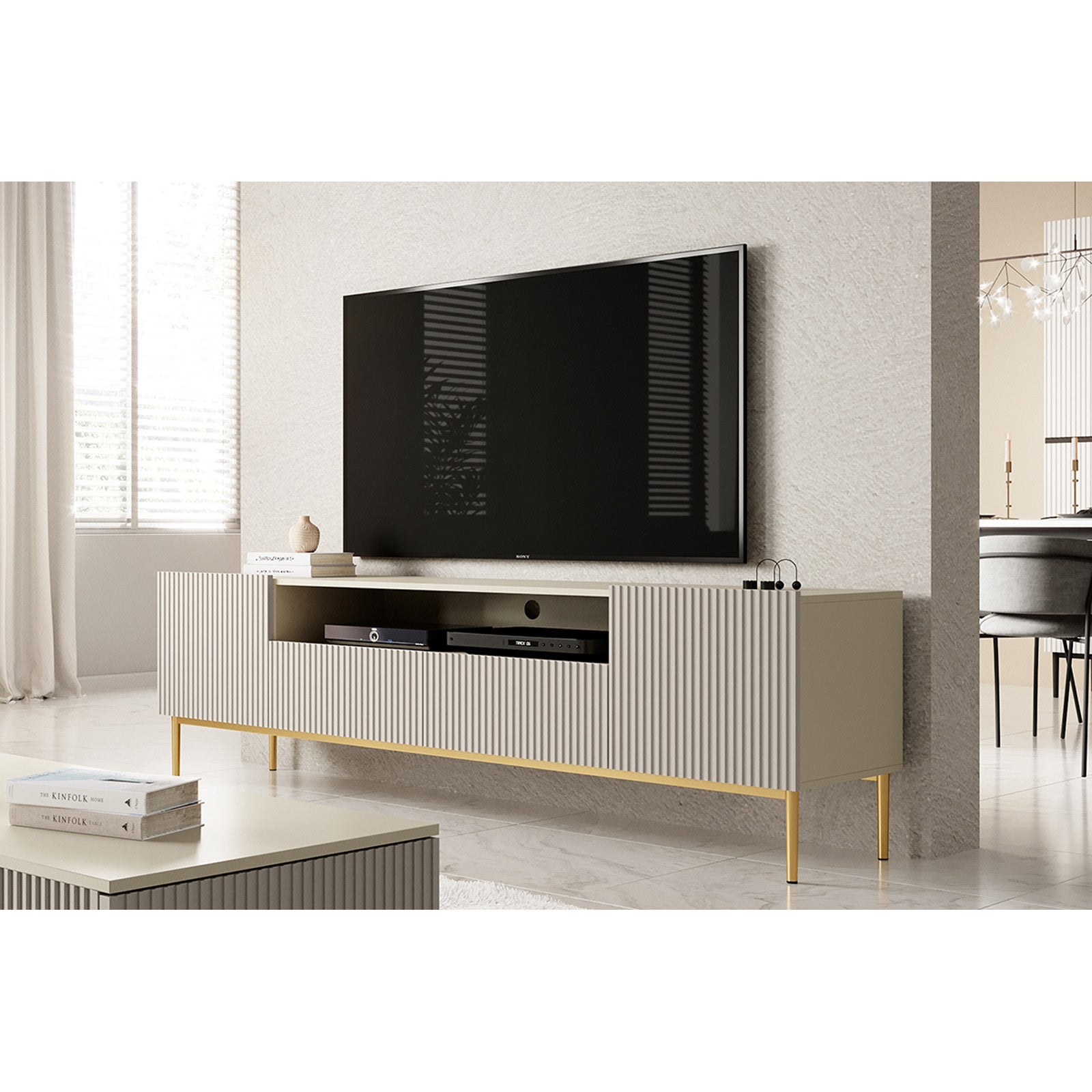 Kommode Nicole 200cm, Material: MDF