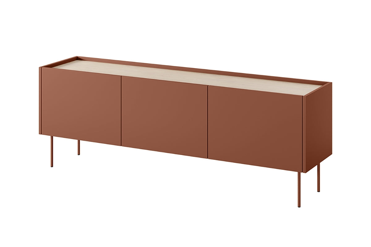 Kommode Desin 170cm, 3 Türen, Material: MDF