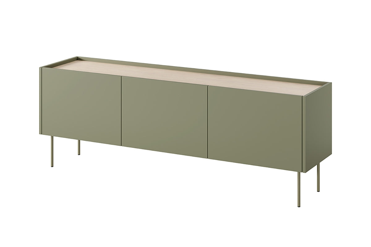Kommode Desin 170cm, 3 Türen, Material: MDF