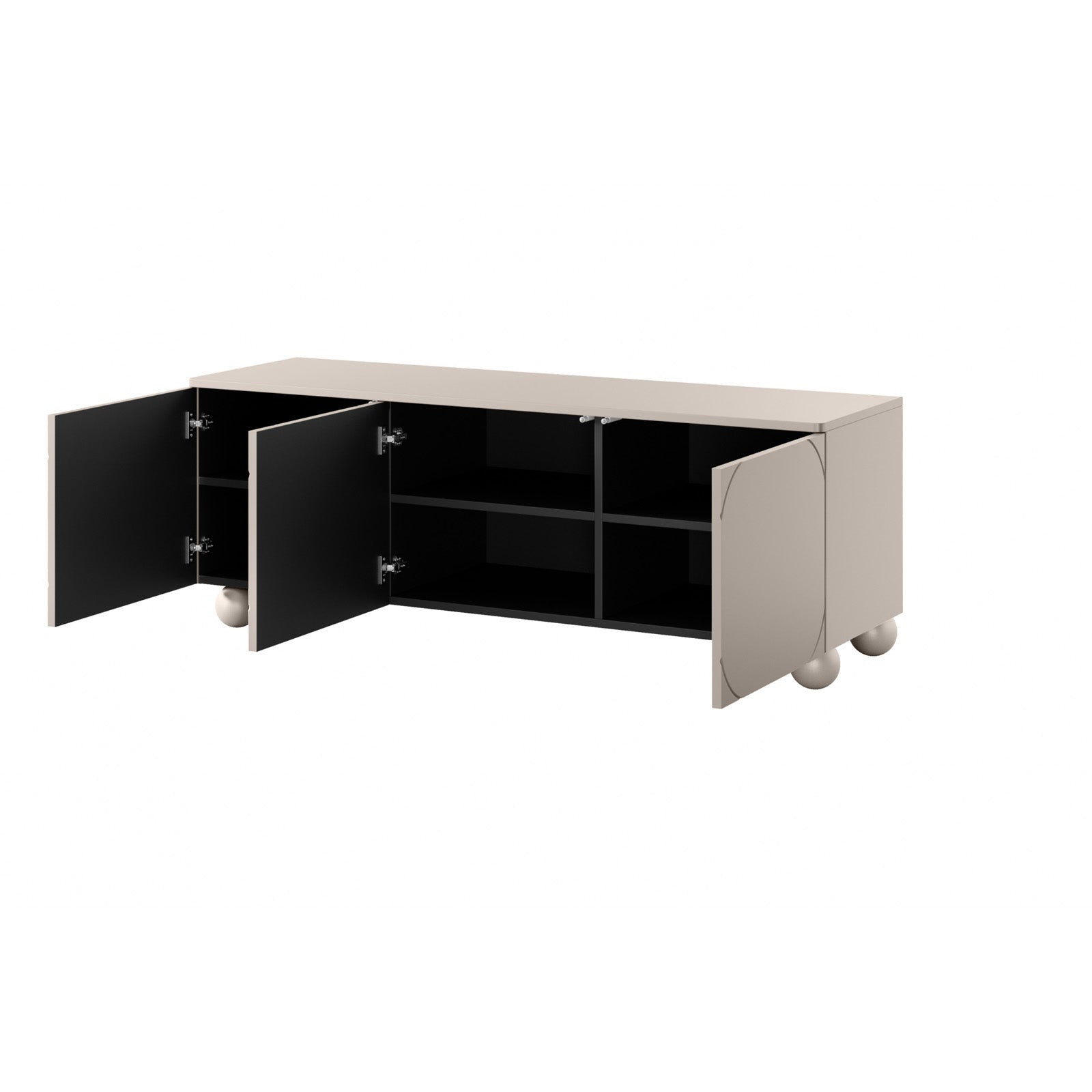 Sonatia Kommode 150cm, 3 Türen, Material: MDF