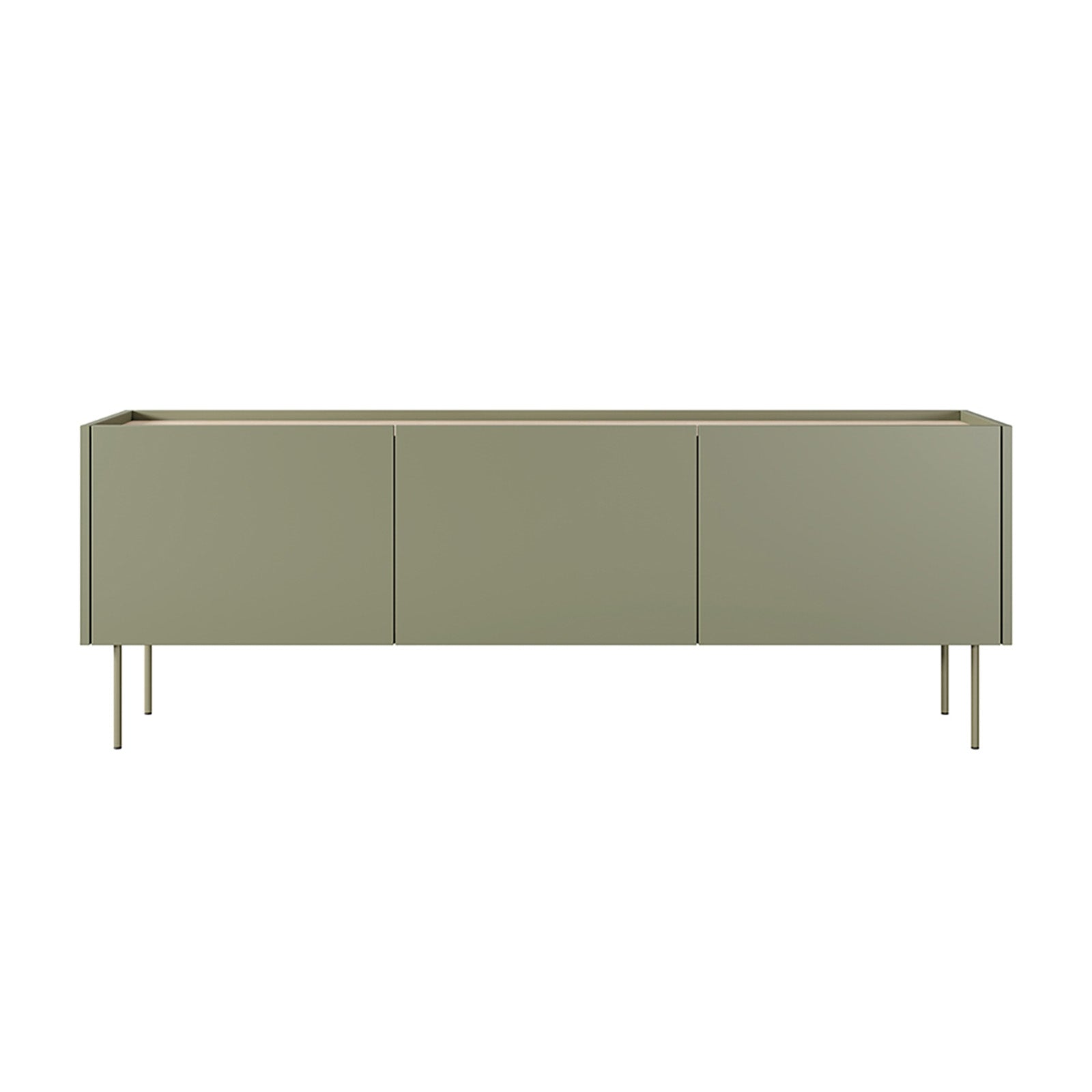 Kommode Desin 170cm, 3 Türen und 2 Schubladen, Material: MDF 