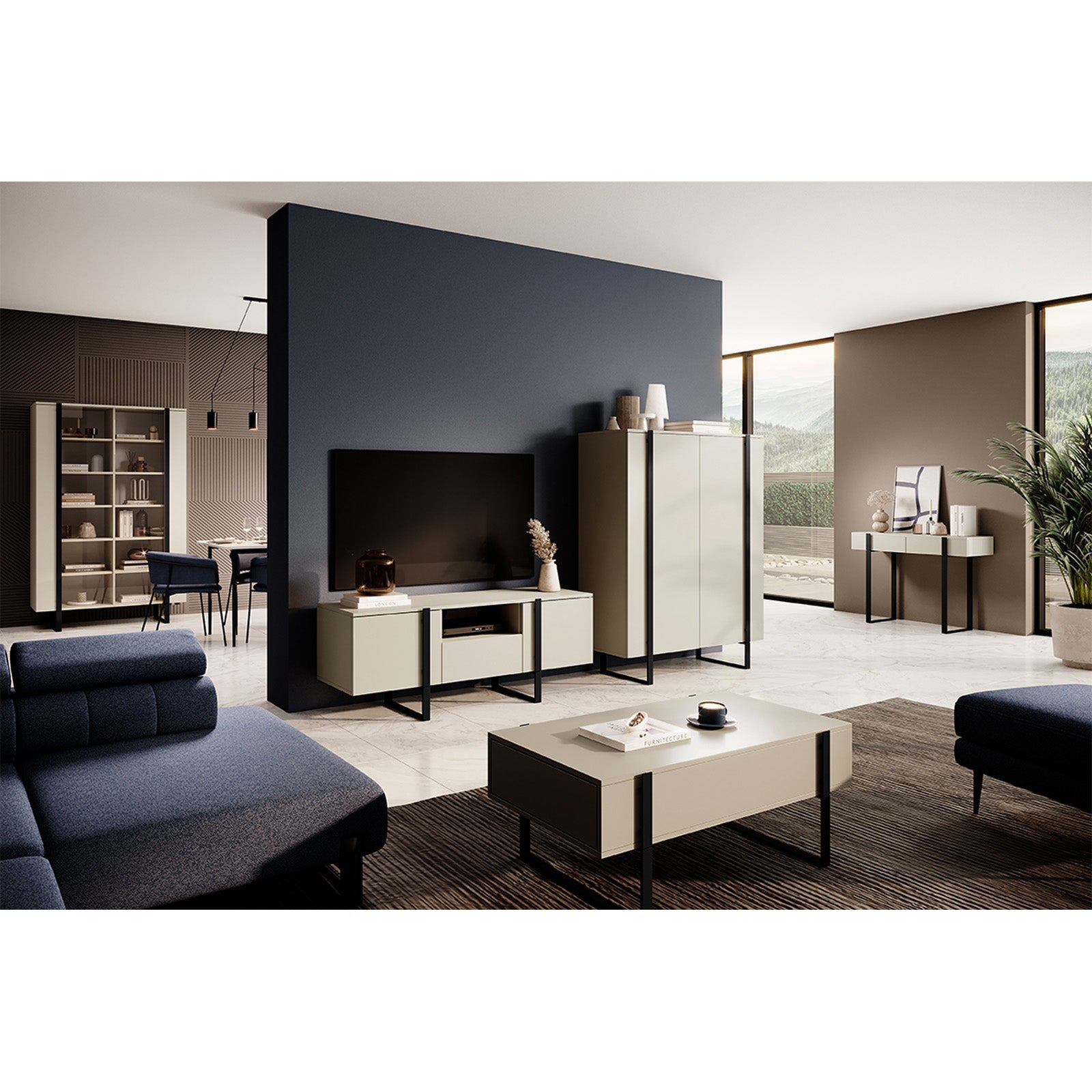 Verica Kommode 150cm, Material: Laminierte Platte