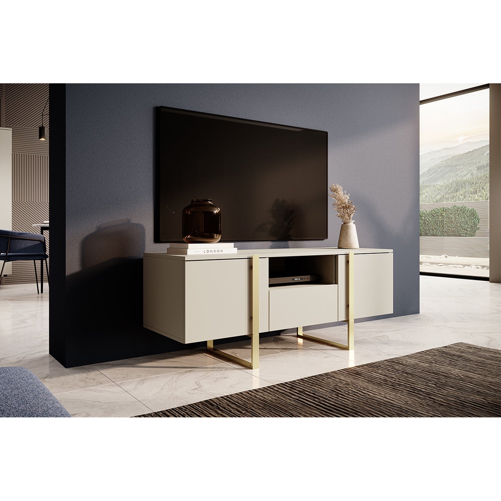 Verica Kommode 150cm, Material: Laminierte Platte