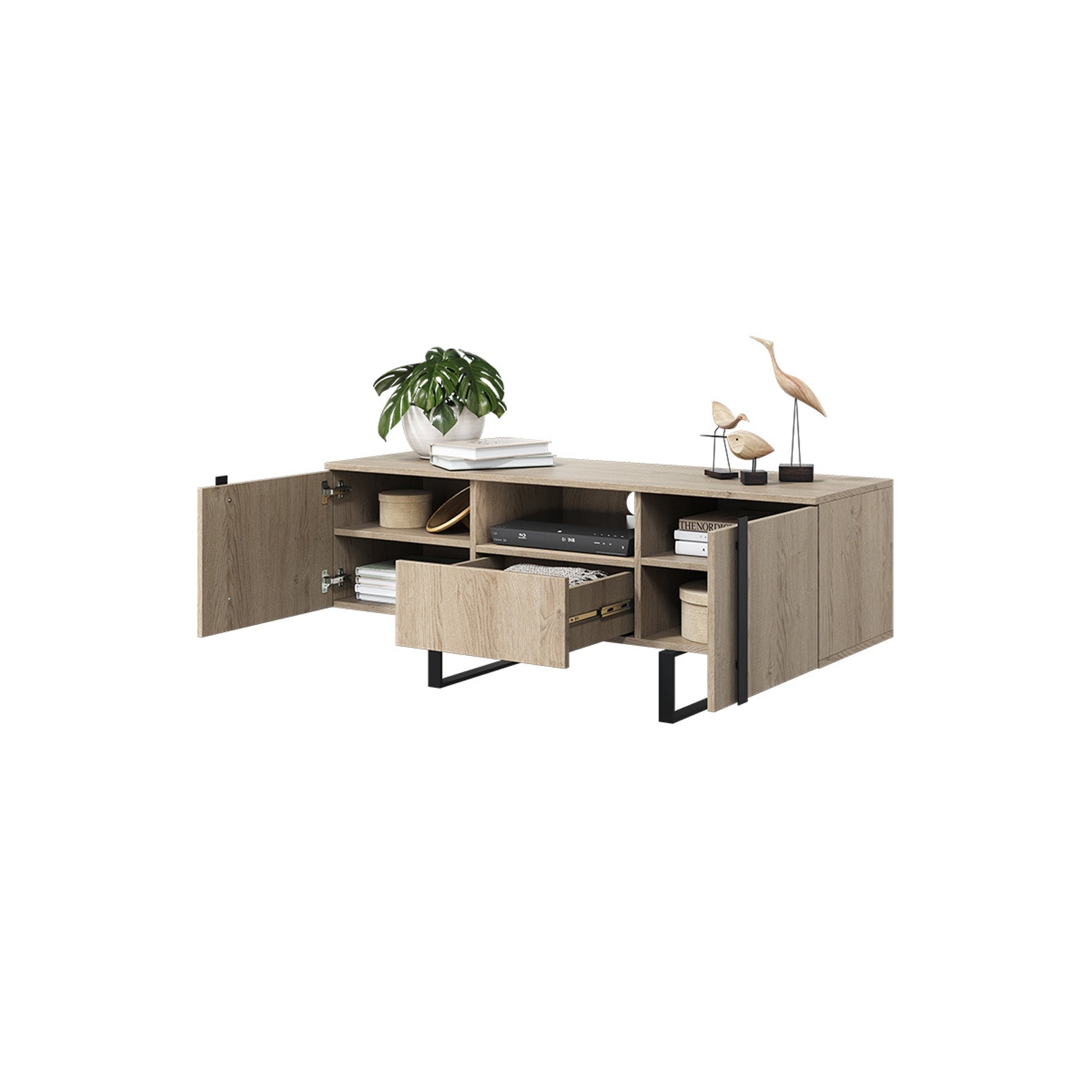 Verica Kommode 150cm, Material: Laminierte Platte