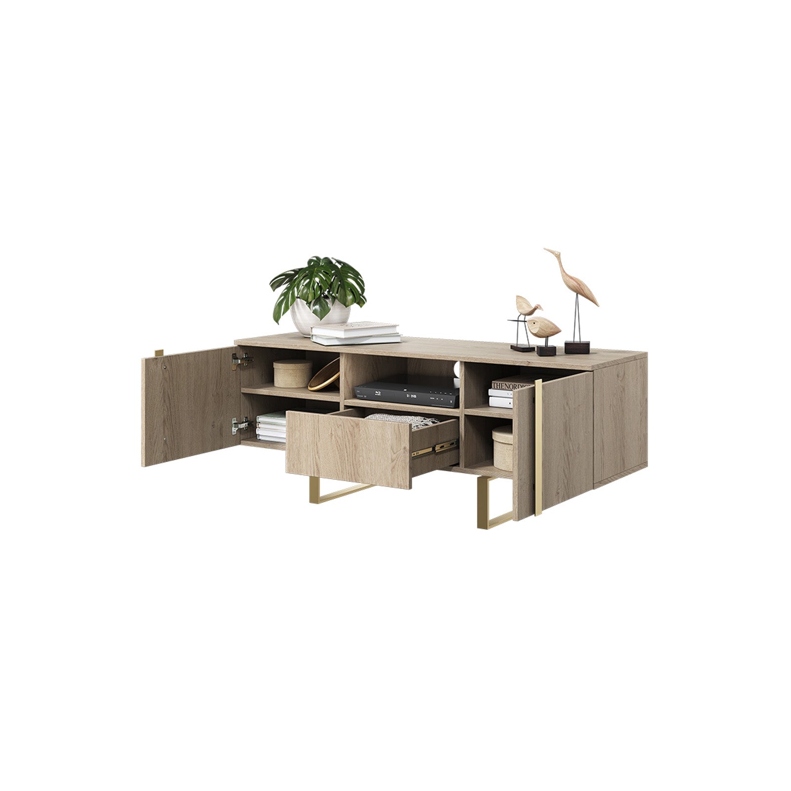 Verica Kommode 150cm, Material: Laminierte Platte