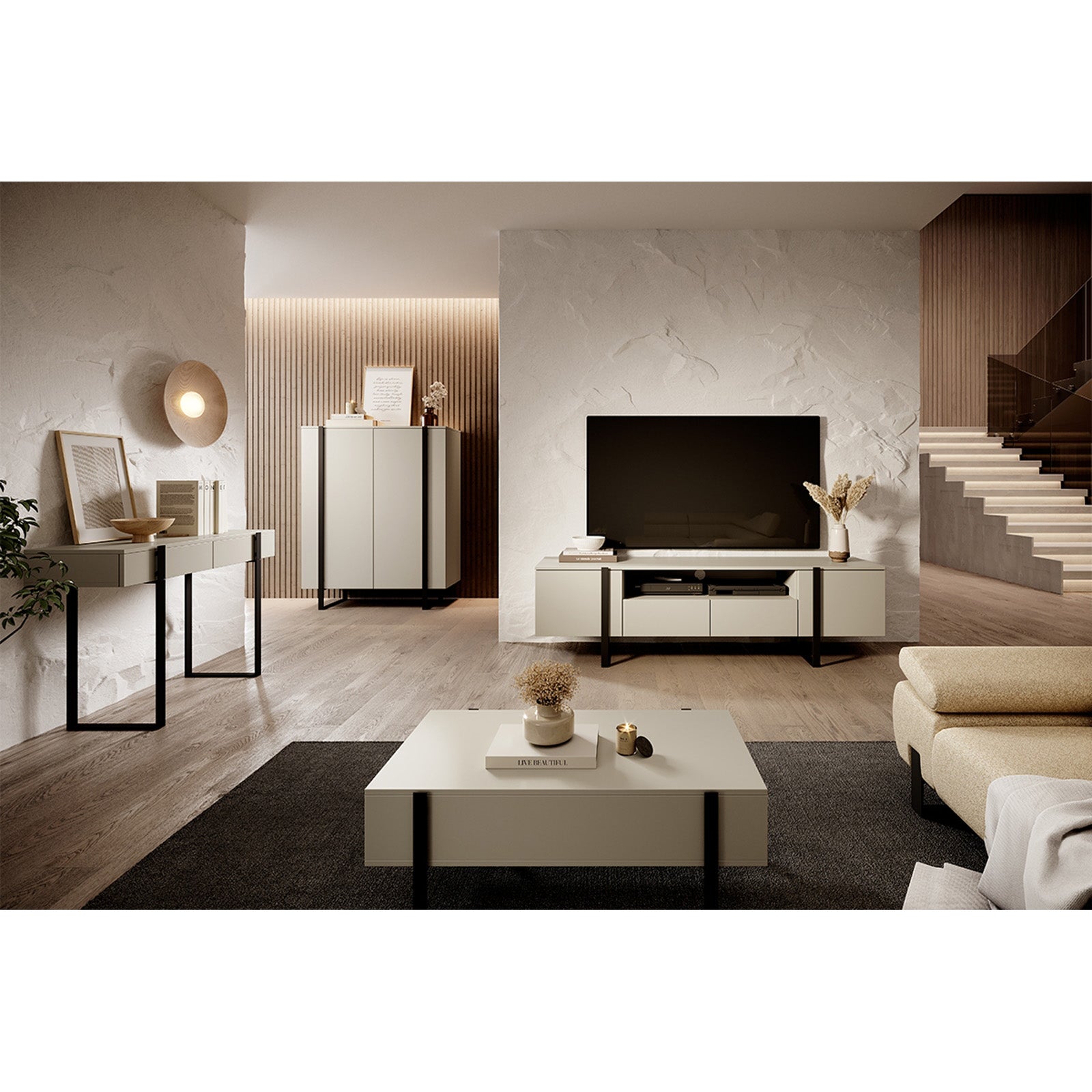 Verica Kommode 200cm, Material: Laminierte Platte