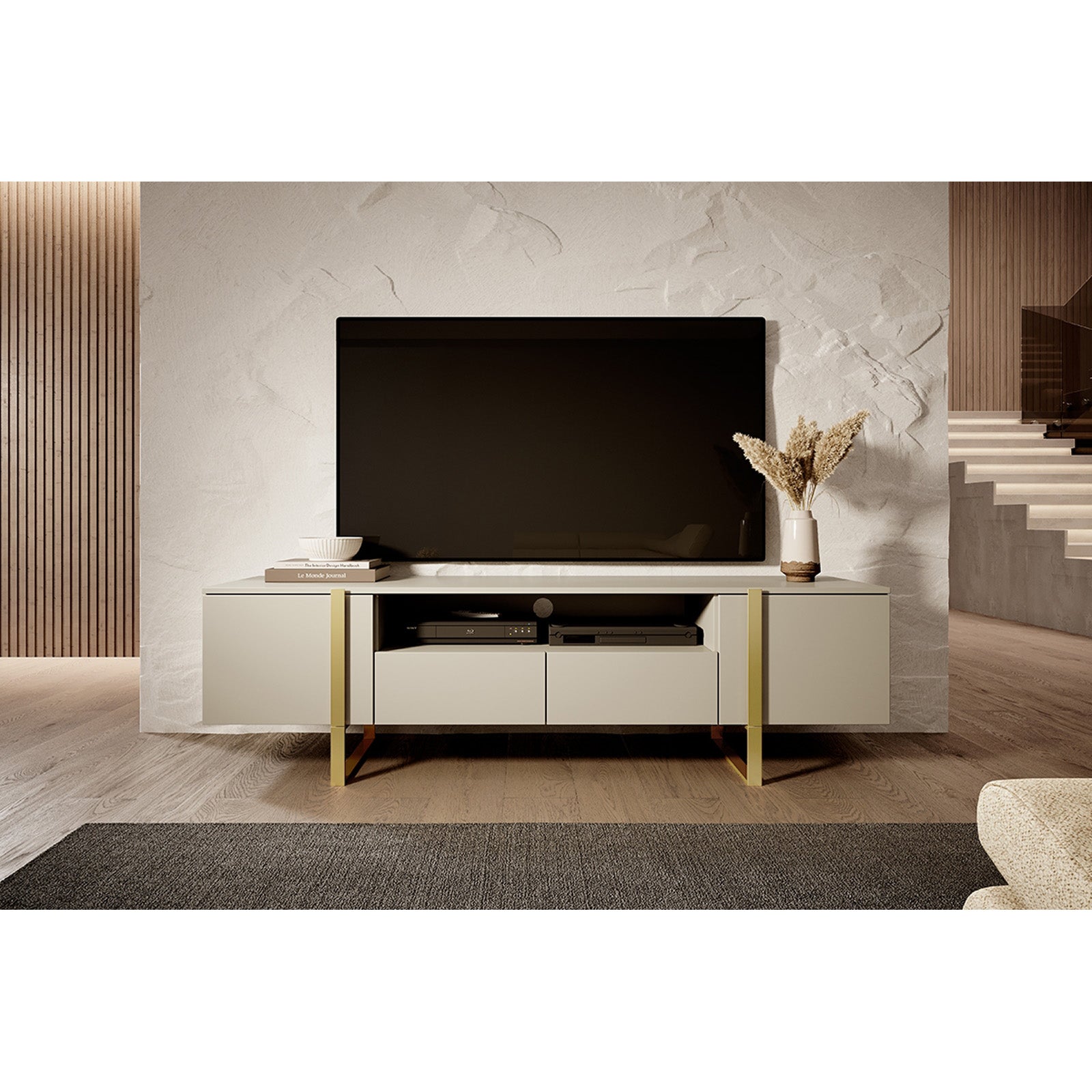 Verica Kommode 200cm, Material: Laminierte Platte