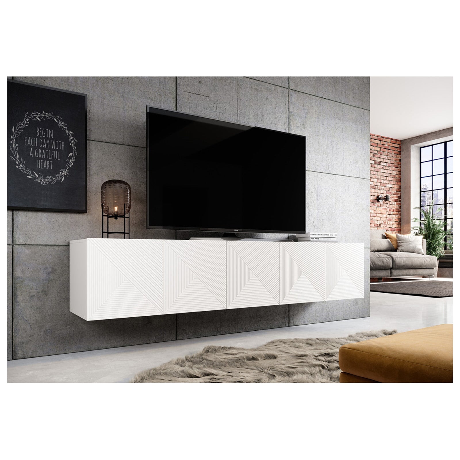 Kommode Asha 200cm, Material: Eiche