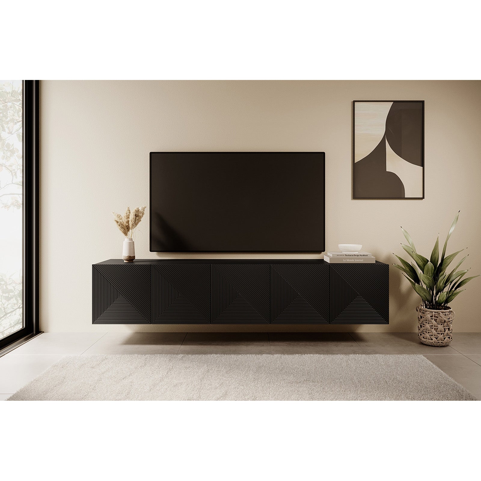 Kommode Asha 200cm, Material: Eiche