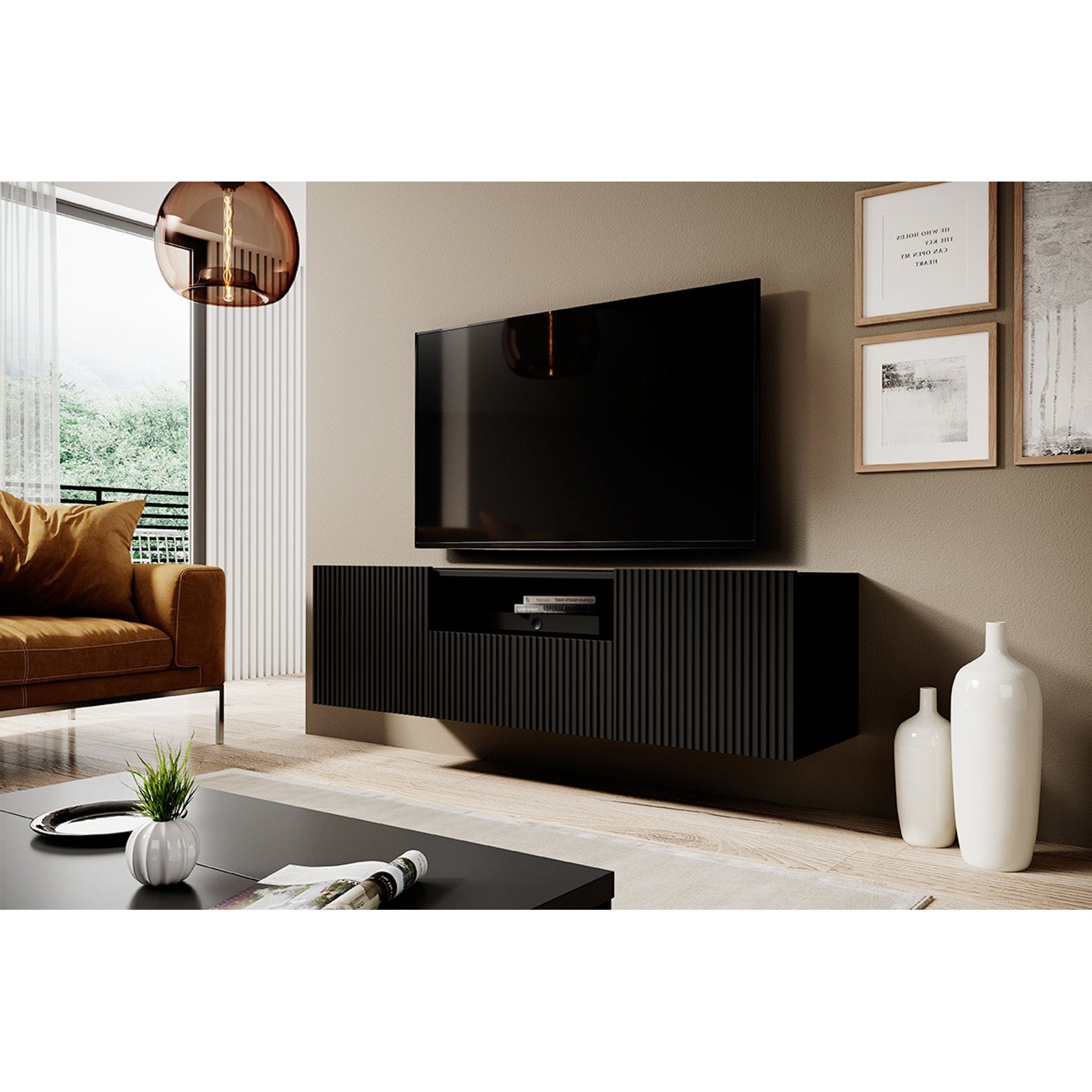 Kommode Nicole 150cm, Material: MDF