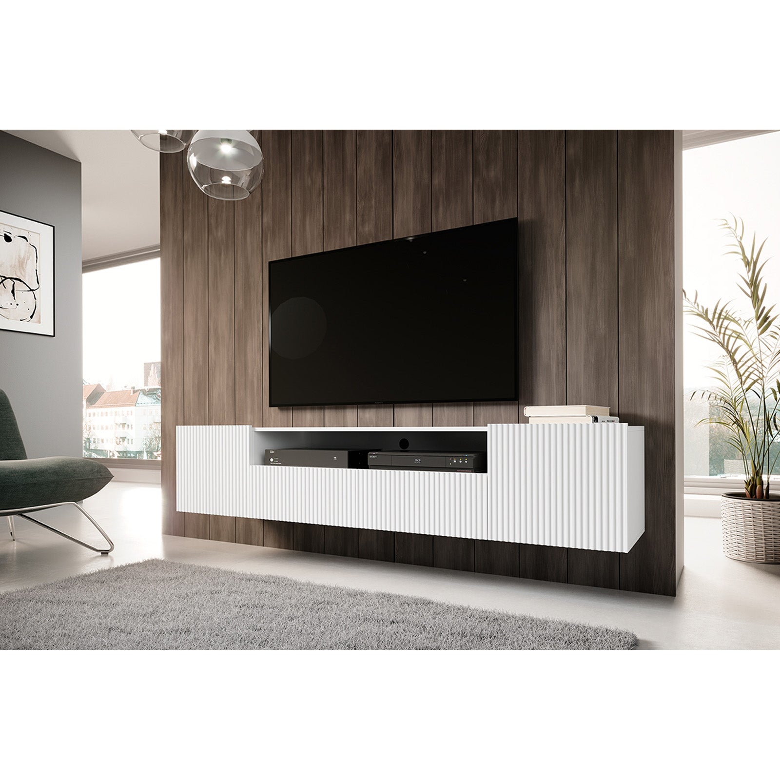 Kommode Nicole 200cm, Material: MDF