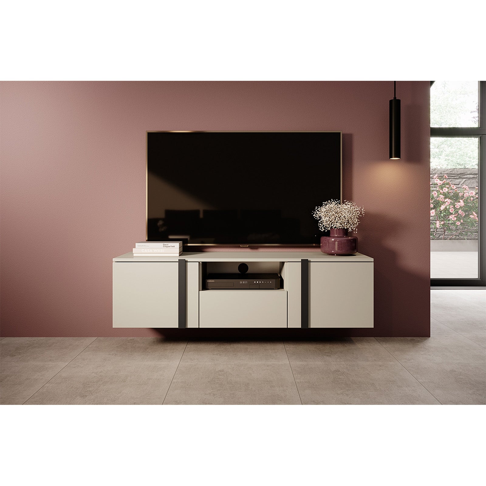 Verica Kommode 150cm, Material: Laminierte Platte