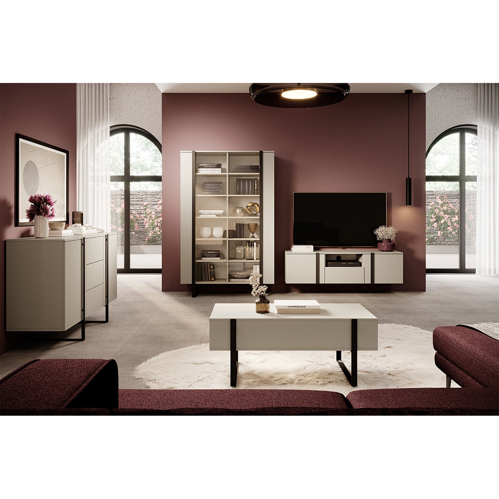 Verica Kommode 150cm, Material: Laminierte Platte